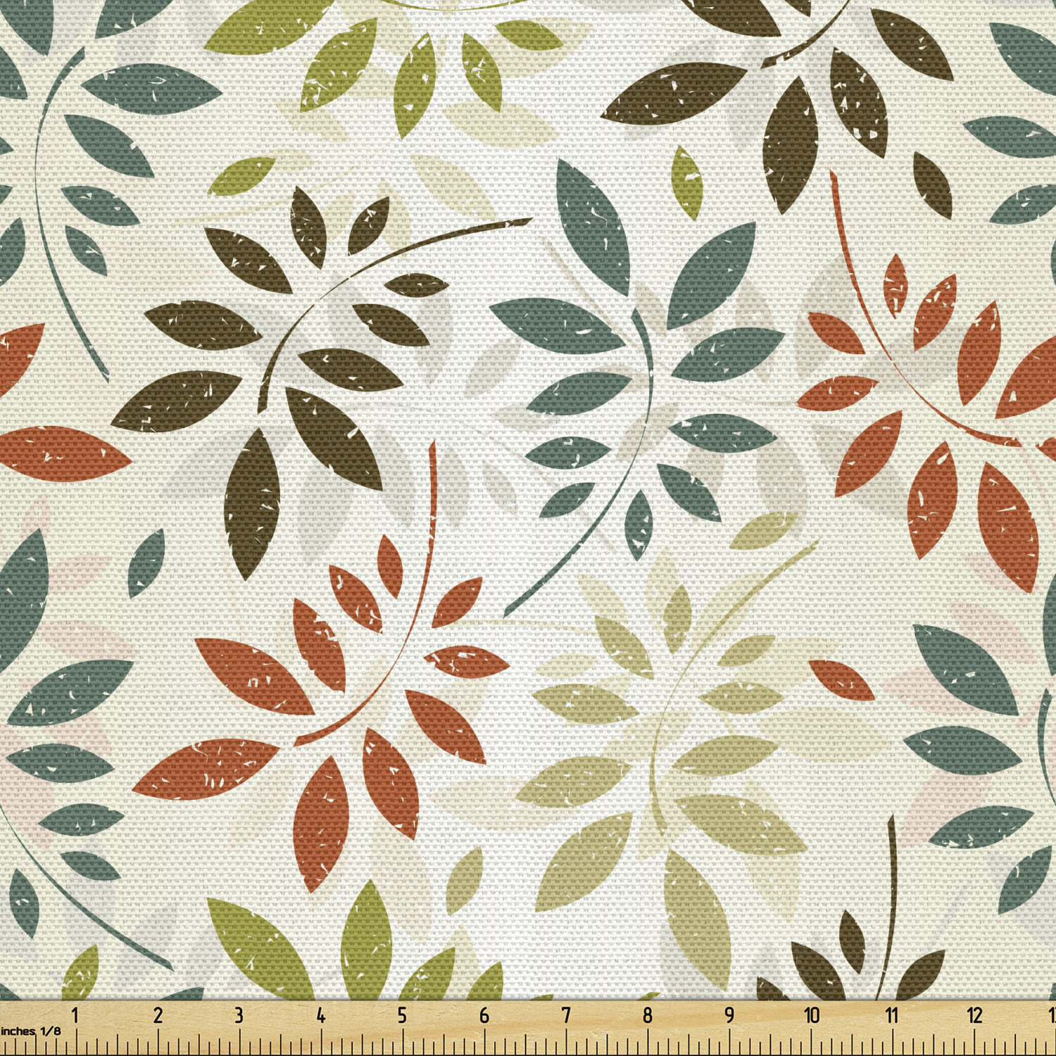 Ambesonne Grunge Fabric by the Yard Decorative Upholstery Home Accents - Picture 153 of 164