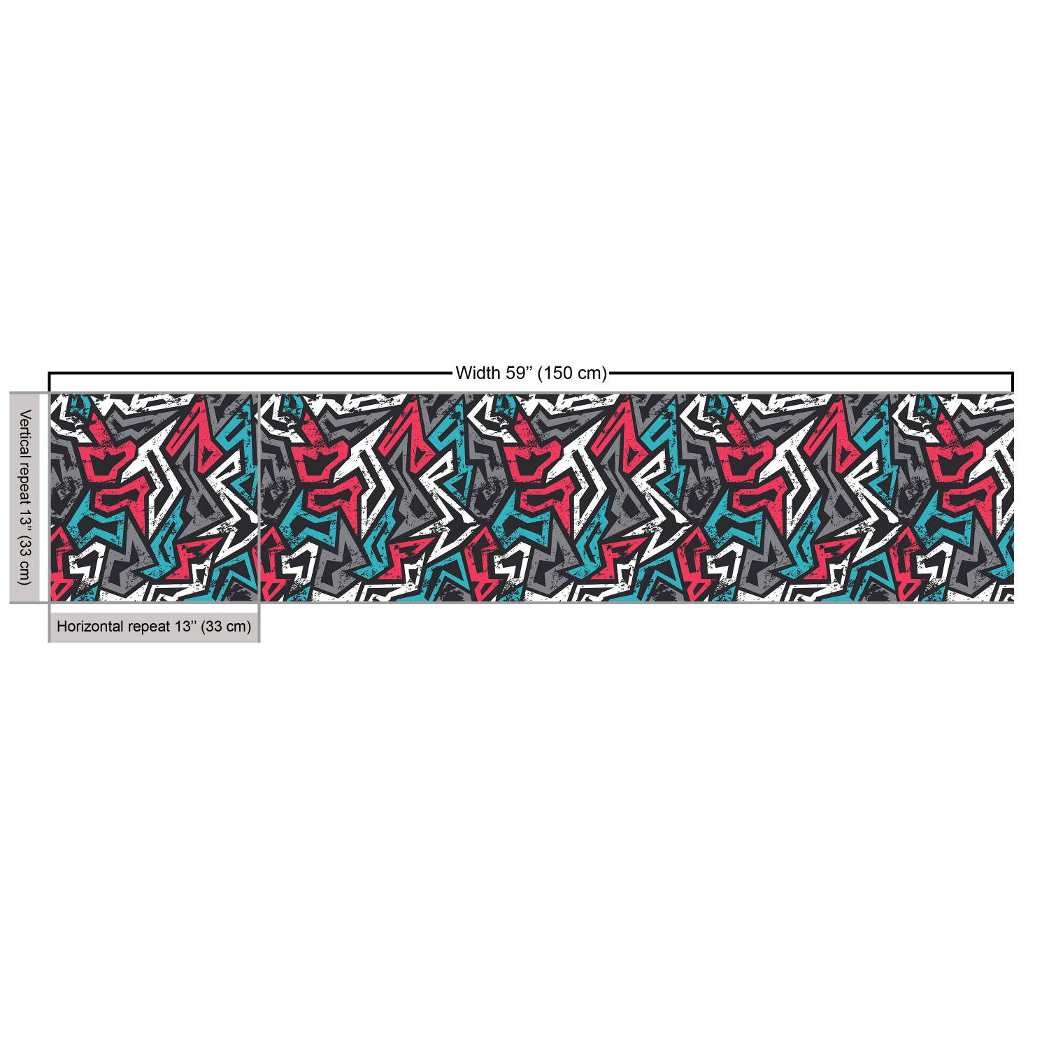 Ambesonne Grunge Fabric by the Yard Decorative Upholstery Home Accents - Picture 71 of 164