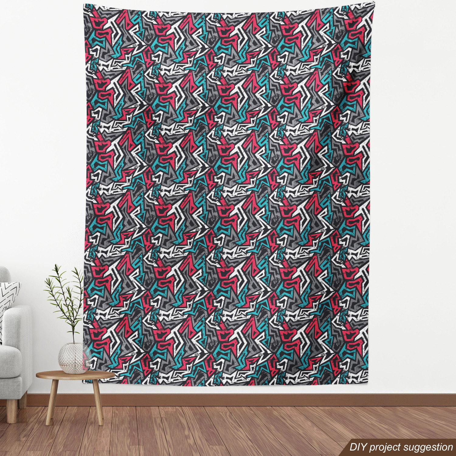 Ambesonne Grunge Fabric by the Yard Decorative Upholstery Home Accents - Picture 72 of 164