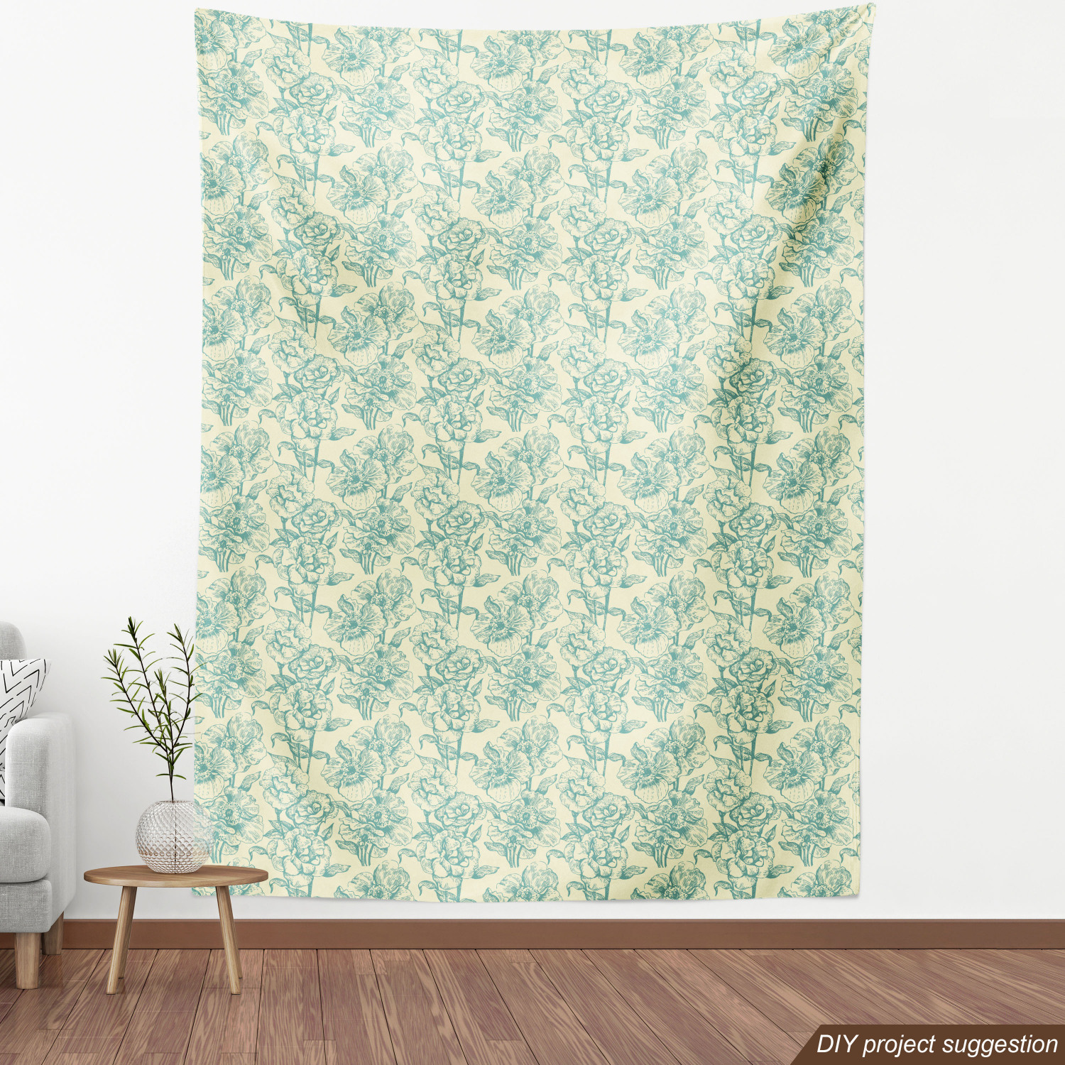 Acentos para el hogar tapicería decorativa de tela verde Ambesonne - Imagen 16 de 164