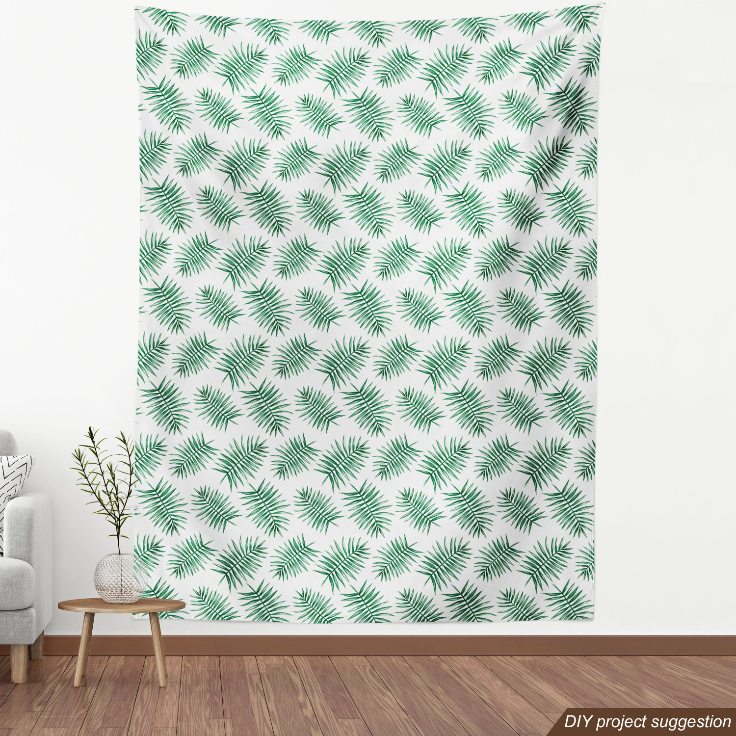 Acentos para el hogar tapicería decorativa de tela verde Ambesonne - Imagen 160 de 164