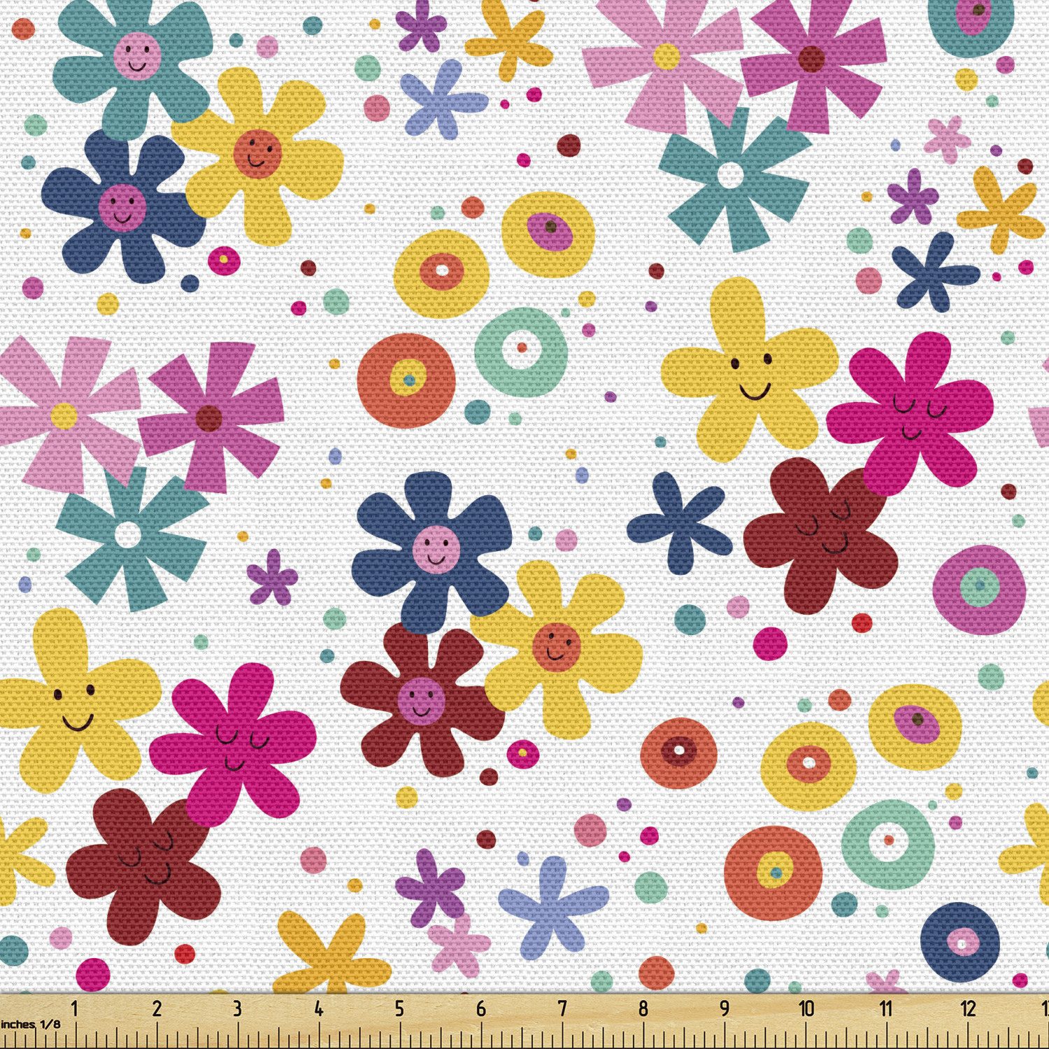 Ambesonne Machine Washable Fabric by the Yard Upholstery Home Accents Decor - Picture 25 of 164