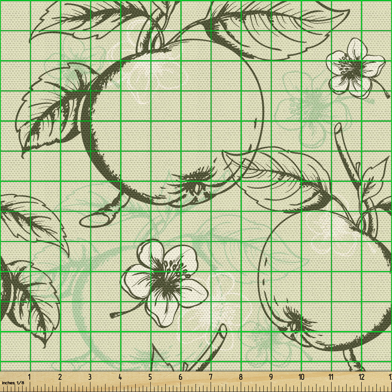 Ambesonne Machine Washable Fabric by the Yard Upholstery Home Accents Decor - Picture 138 of 164