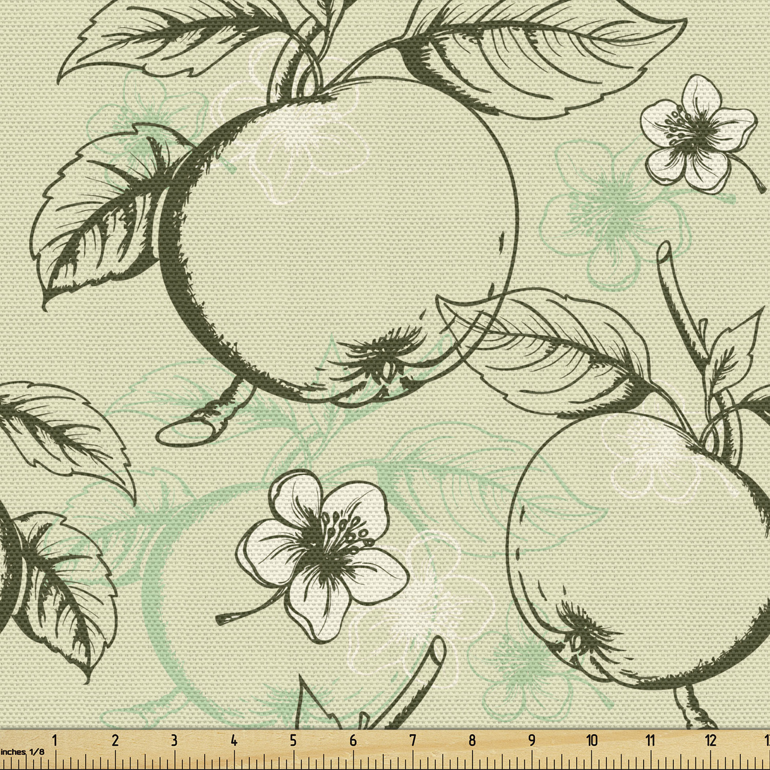 Ambesonne Machine Washable Fabric by the Yard Upholstery Home Accents Decor - Picture 137 of 164