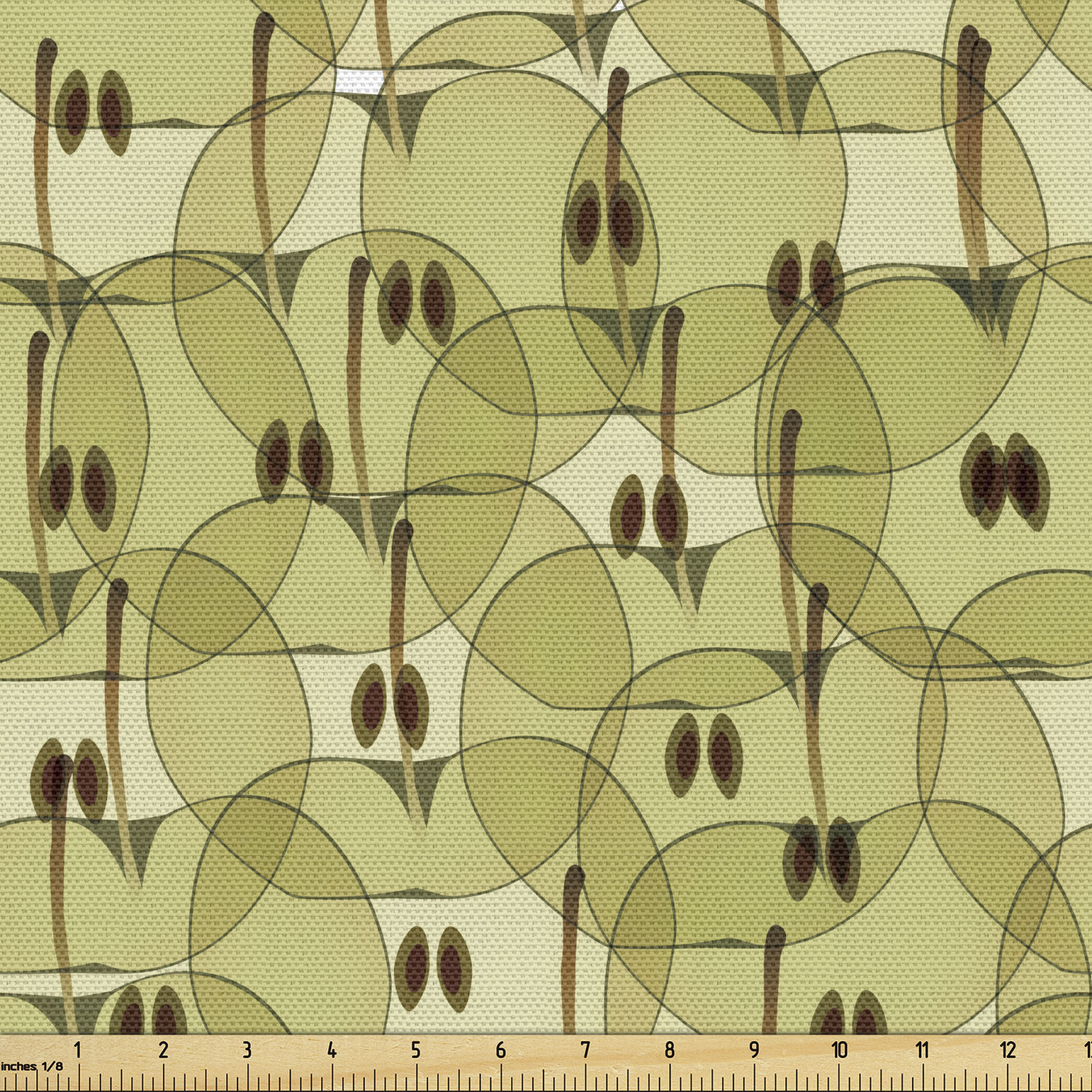 Ambesonne Machine Washable Fabric by the Yard Upholstery Home Accents Decor - Picture 5 of 164