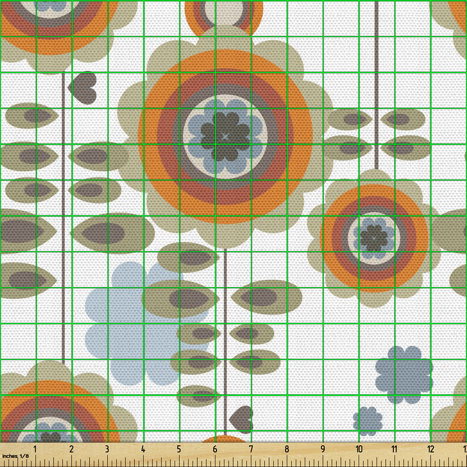 Ambesonne Machine Washable Fabric by the Yard Upholstery Home Accents Decor - Picture 30 of 164