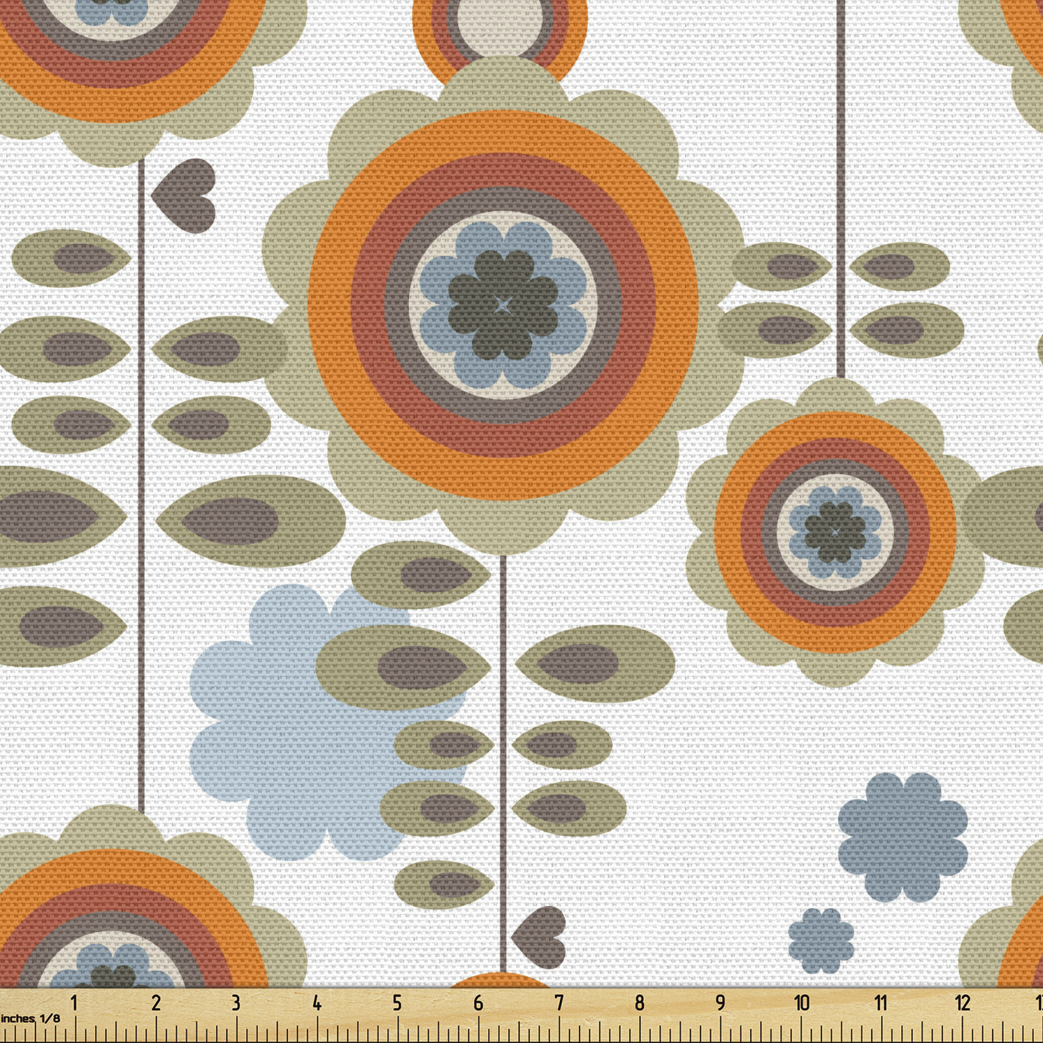 Ambesonne Machine Washable Fabric by the Yard Upholstery Home Accents Decor - Picture 29 of 164