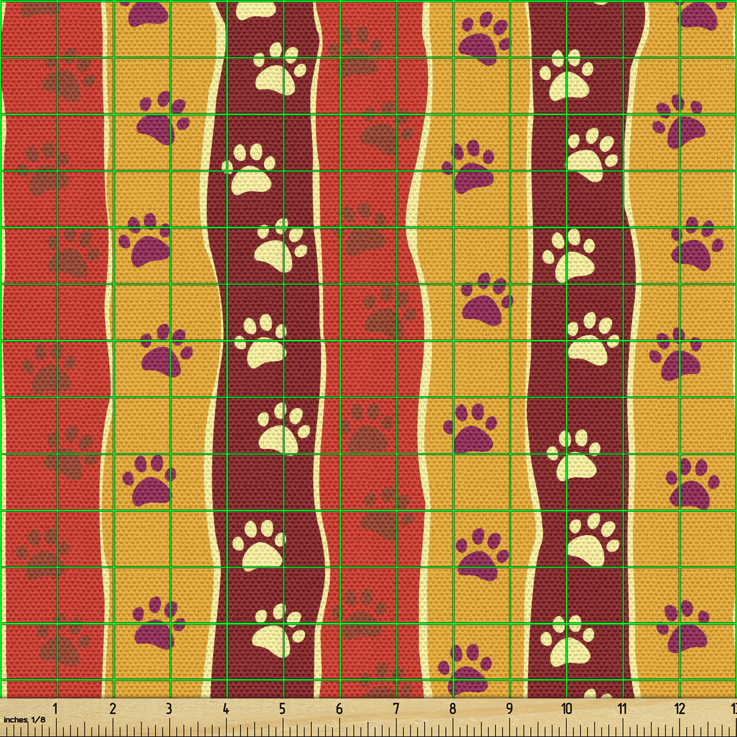 Ambesonne Machine Washable Fabric by the Yard Upholstery Home Accents Decor - Picture 18 of 164