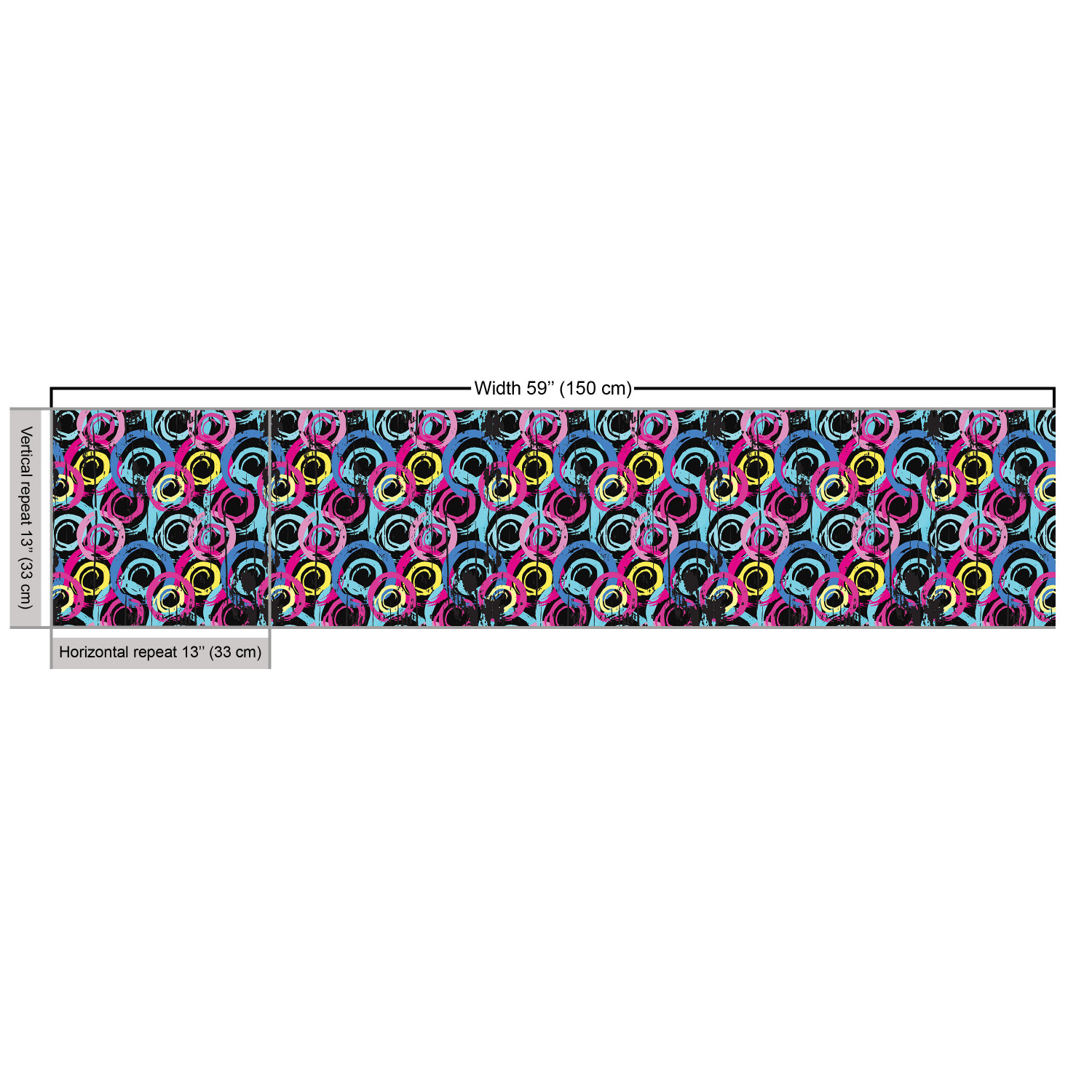 Ambesonne Grunge Fabric by the Yard Decorative Upholstery Home Accents - Picture 135 of 164