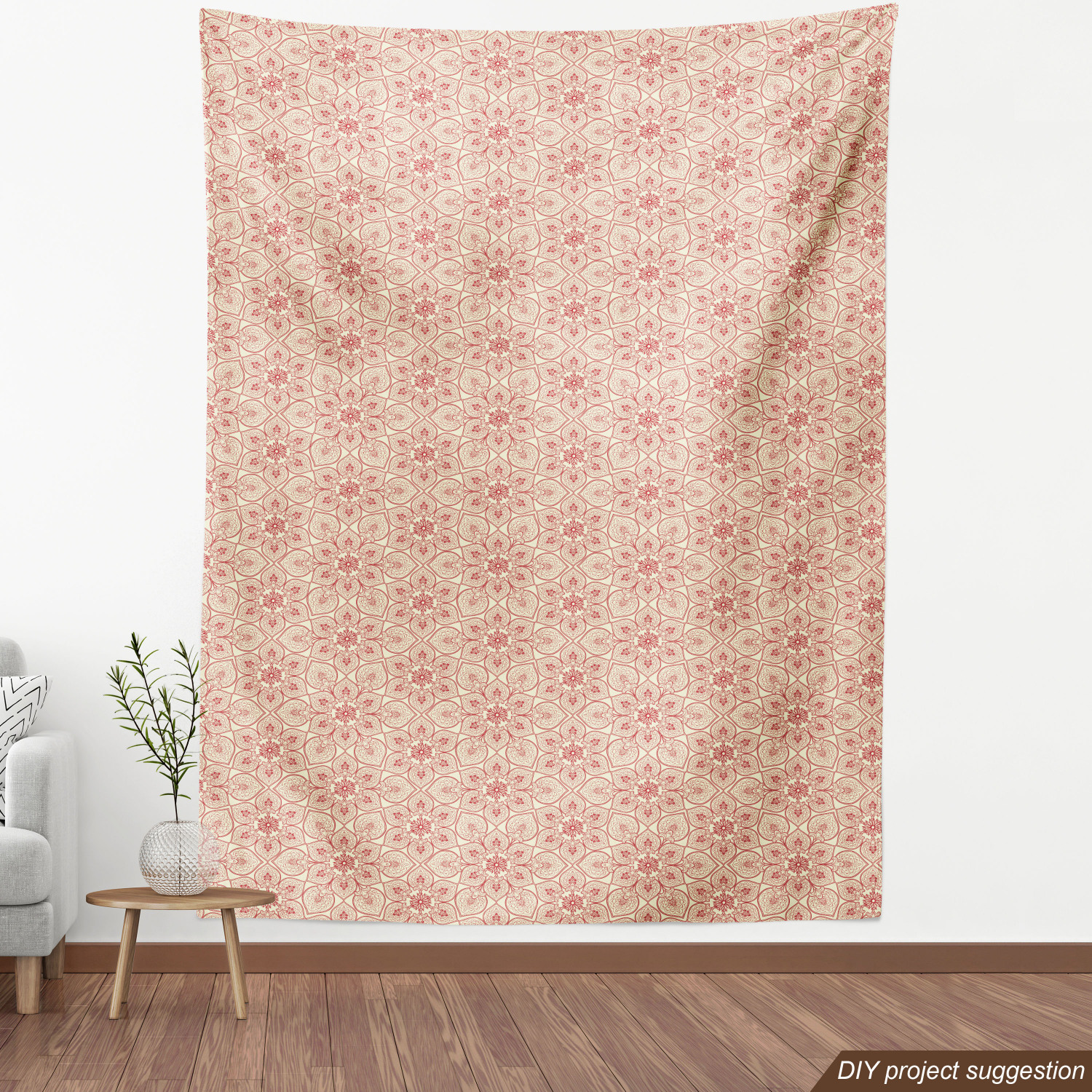Tight Woven Fabric by the Yard Decor Upholstery Home Accents by Ambesonne - Picture 52 of 164