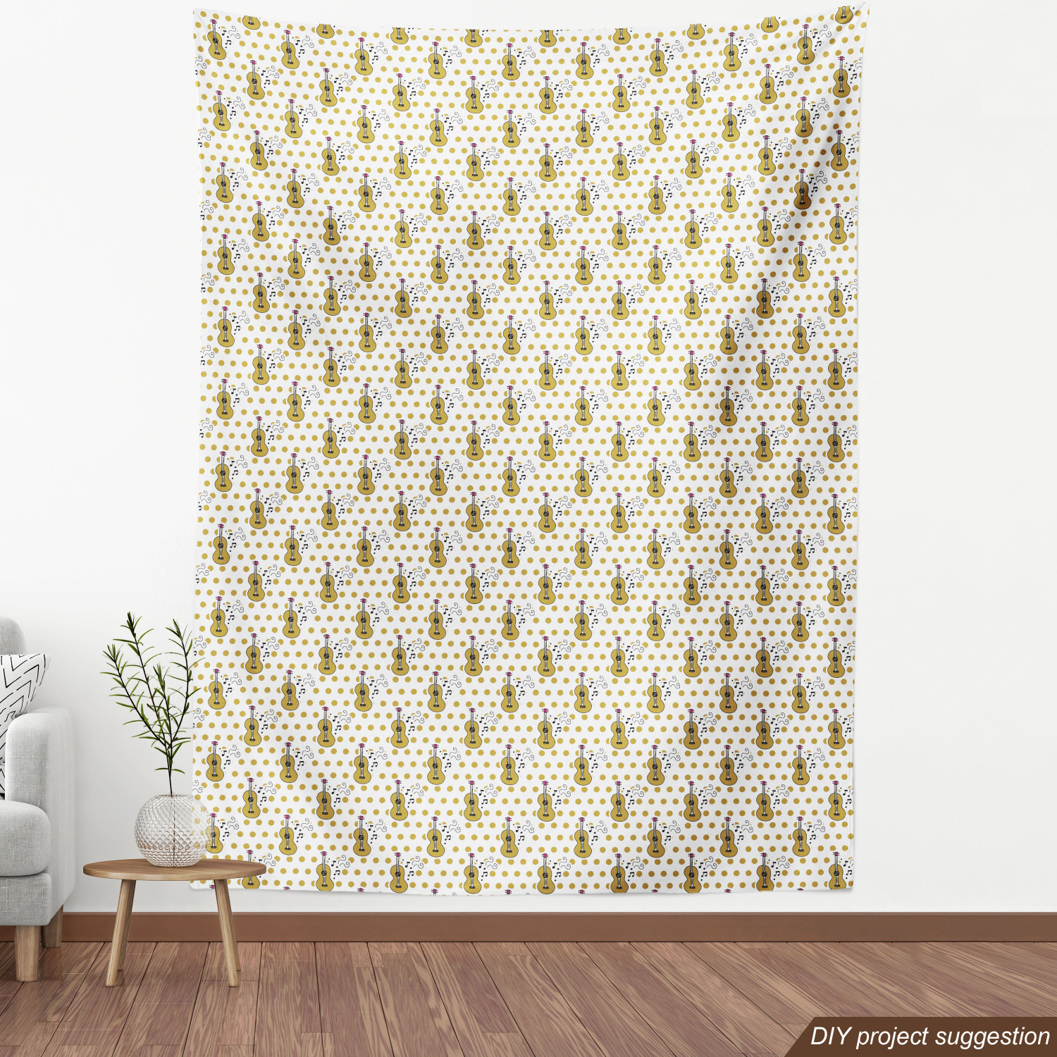 Tight Woven Fabric by the Yard Decor Upholstery Home Accents by Ambesonne - Picture 124 of 164