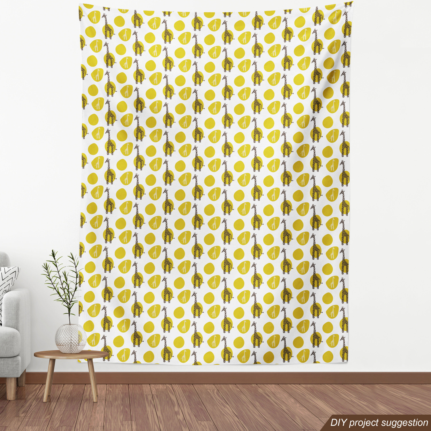 Tight Woven Fabric by the Yard Decor Upholstery Home Accents by Ambesonne - Picture 140 of 164