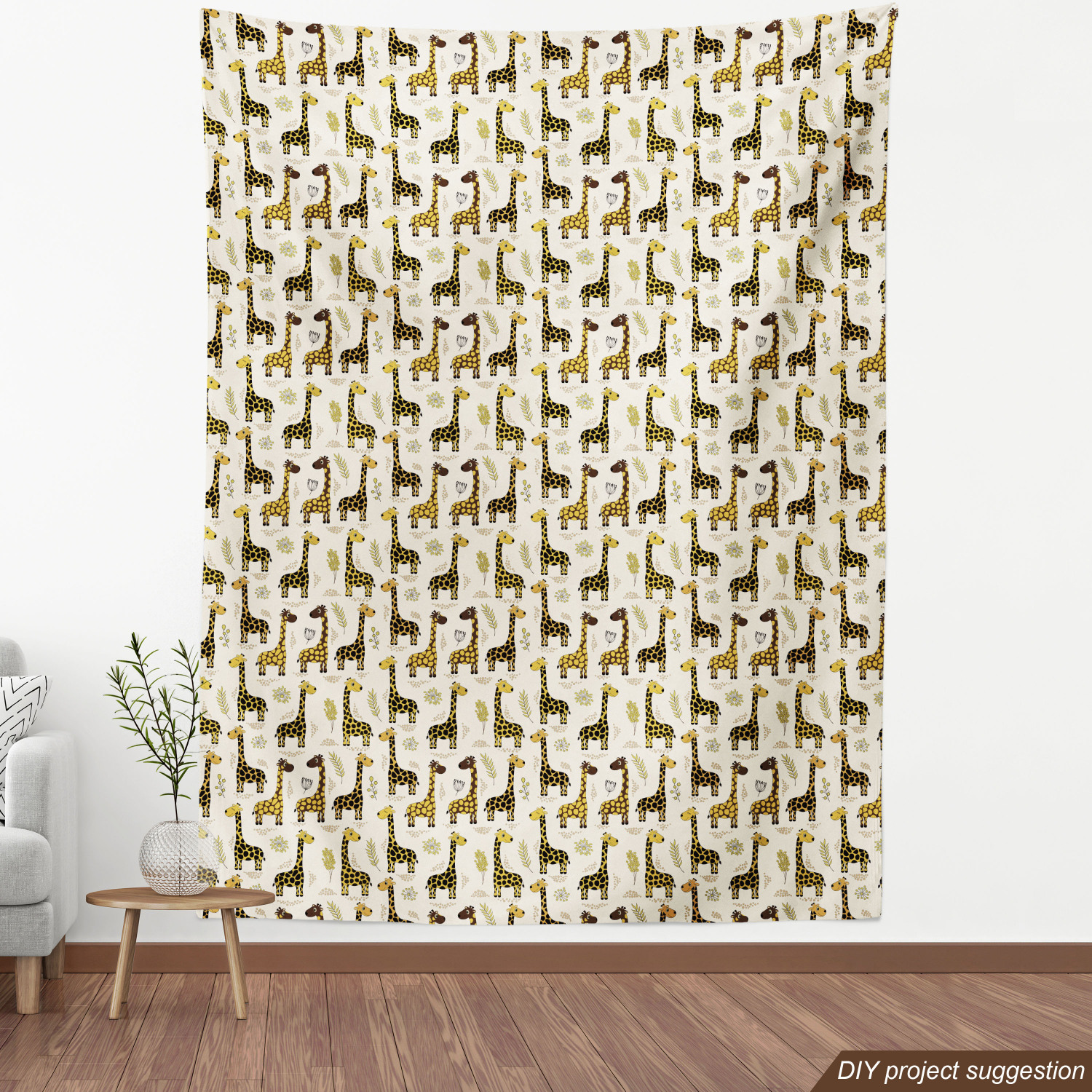 Tight Woven Fabric by the Yard Decor Upholstery Home Accents by Ambesonne - Picture 44 of 164