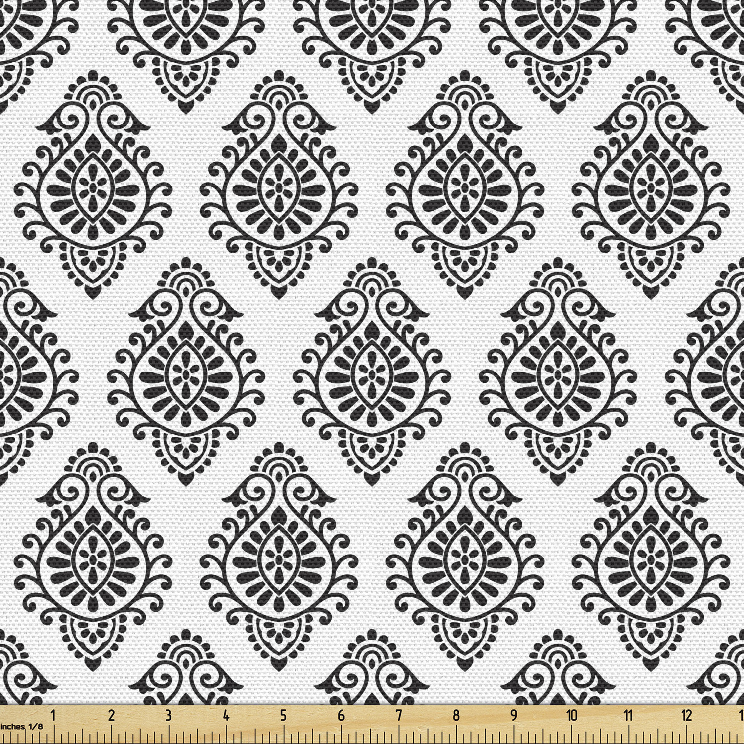 Tight Woven Fabric by the Yard Decor Upholstery Home Accents by Ambesonne - Picture 101 of 164