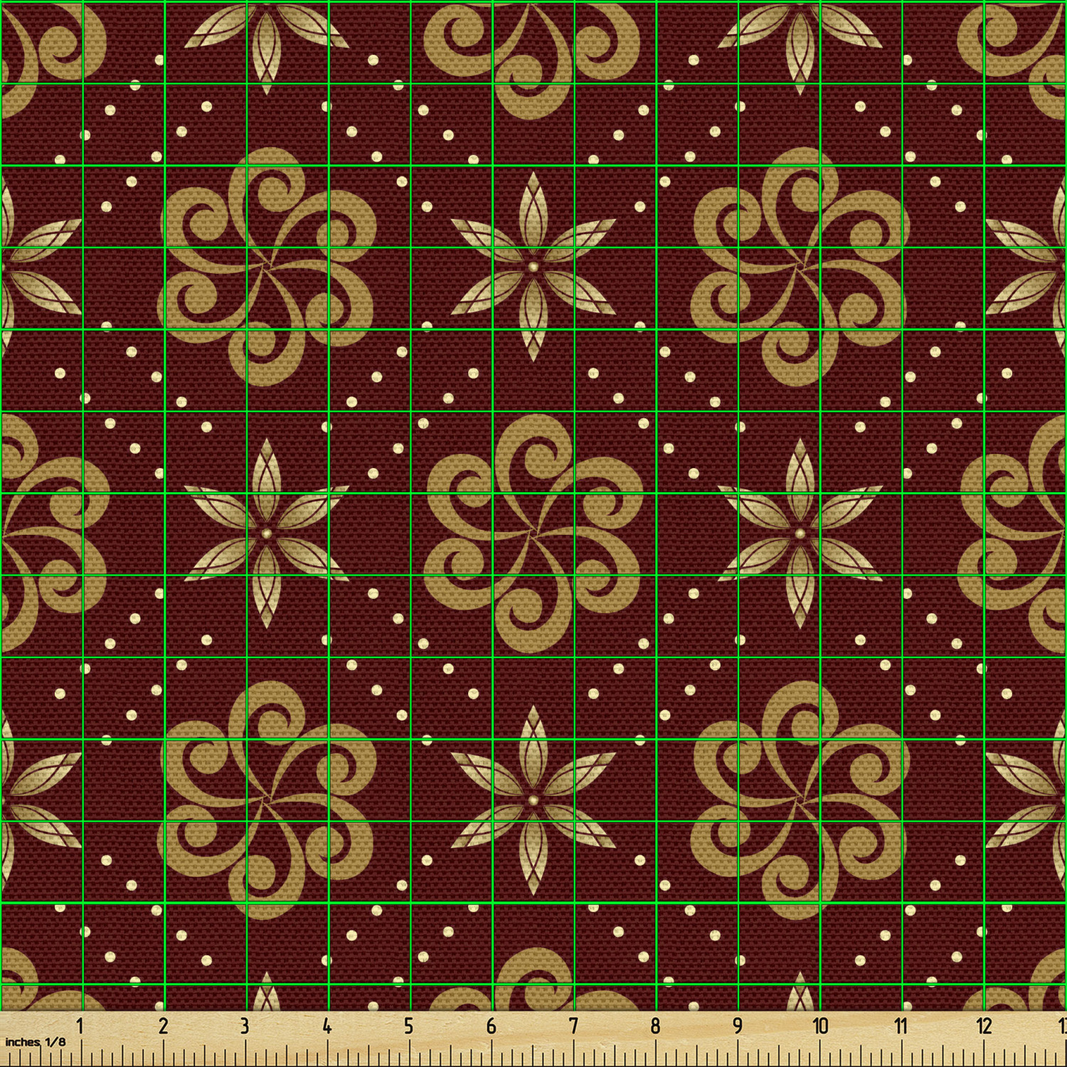 Tight Woven Fabric by the Yard Decor Upholstery Home Accents by Ambesonne - Picture 62 of 164