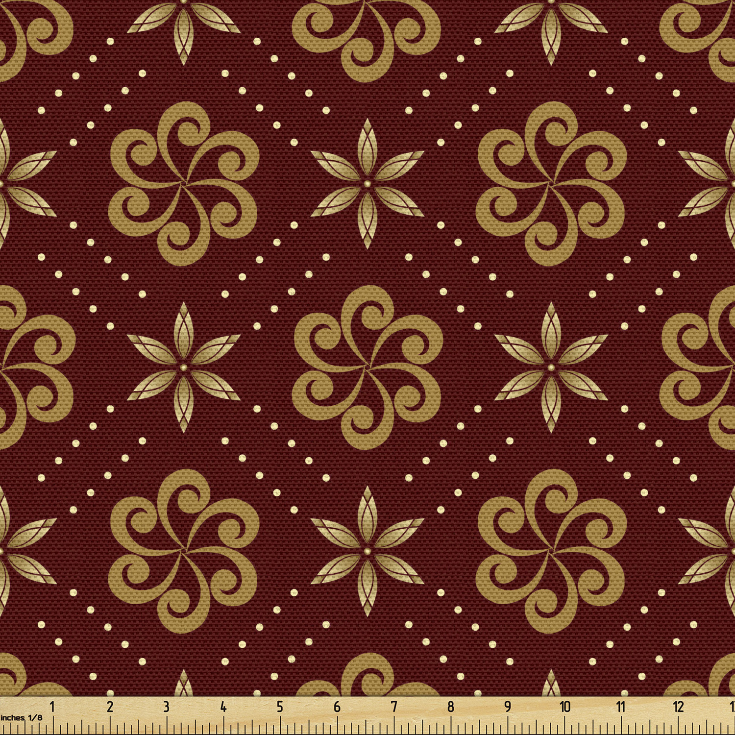 Tight Woven Fabric by the Yard Decor Upholstery Home Accents by Ambesonne - Picture 61 of 164