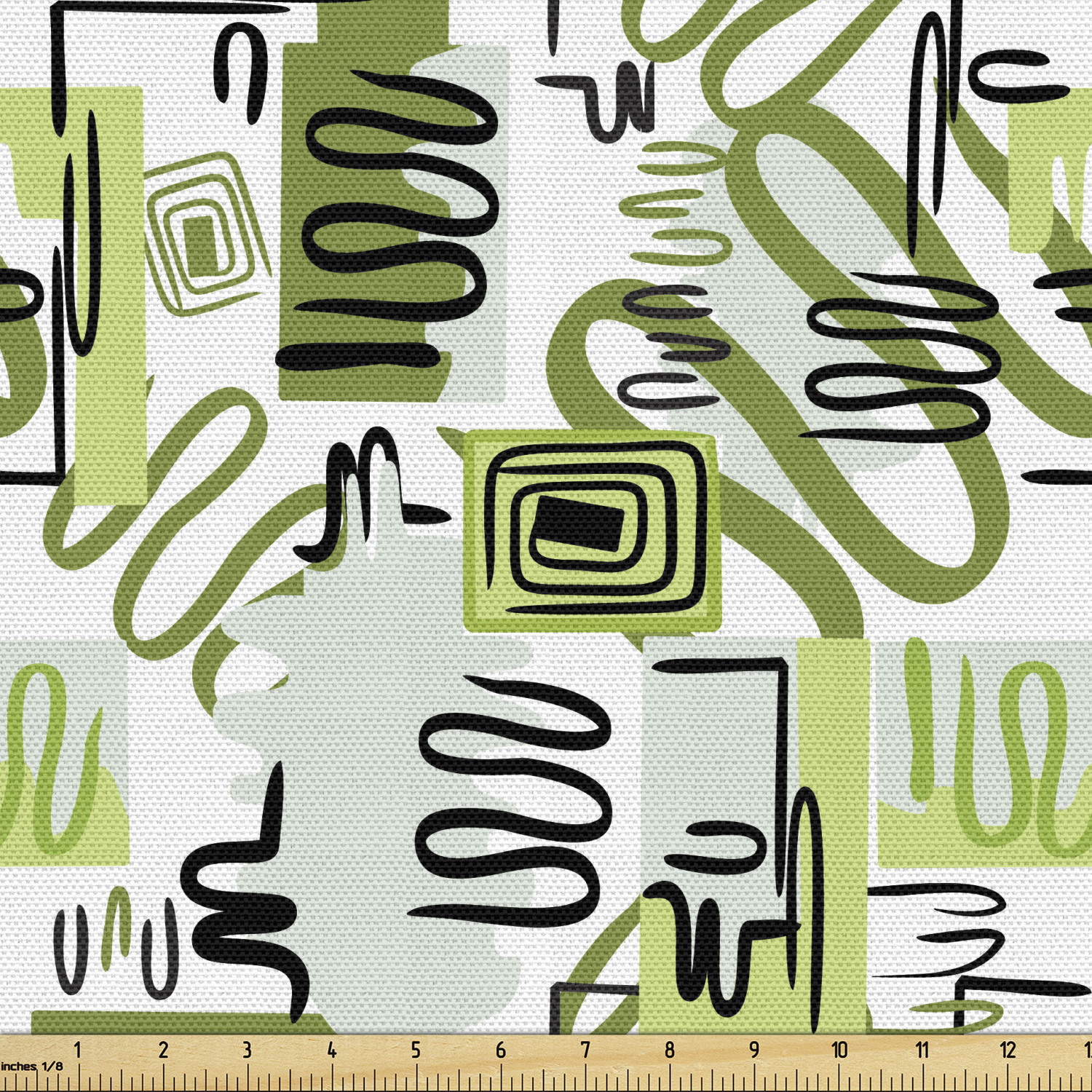 Tight Woven Fabric by the Yard Decor Upholstery Home Accents by Ambesonne - Picture 153 of 164