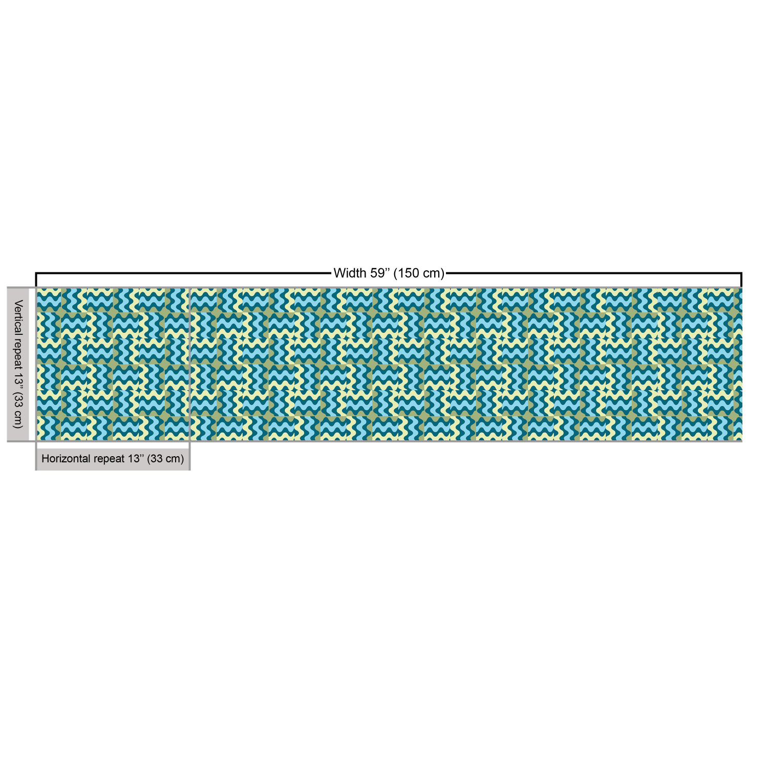 Tight Woven Fabric by the Yard Decor Upholstery Home Accents by Ambesonne - Picture 163 of 164