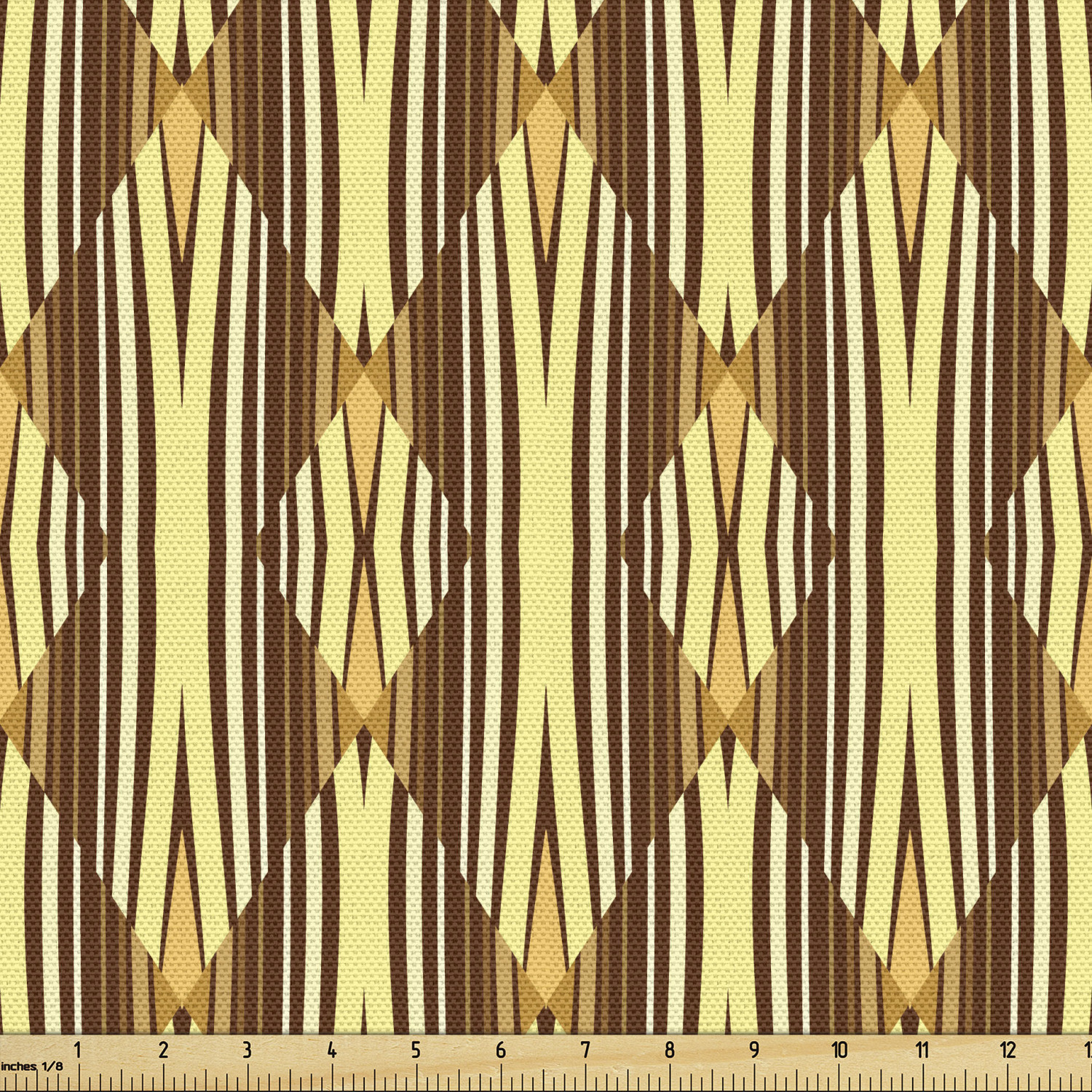 Tight Woven Fabric by the Yard Decor Upholstery Home Accents by Ambesonne - Picture 65 of 164