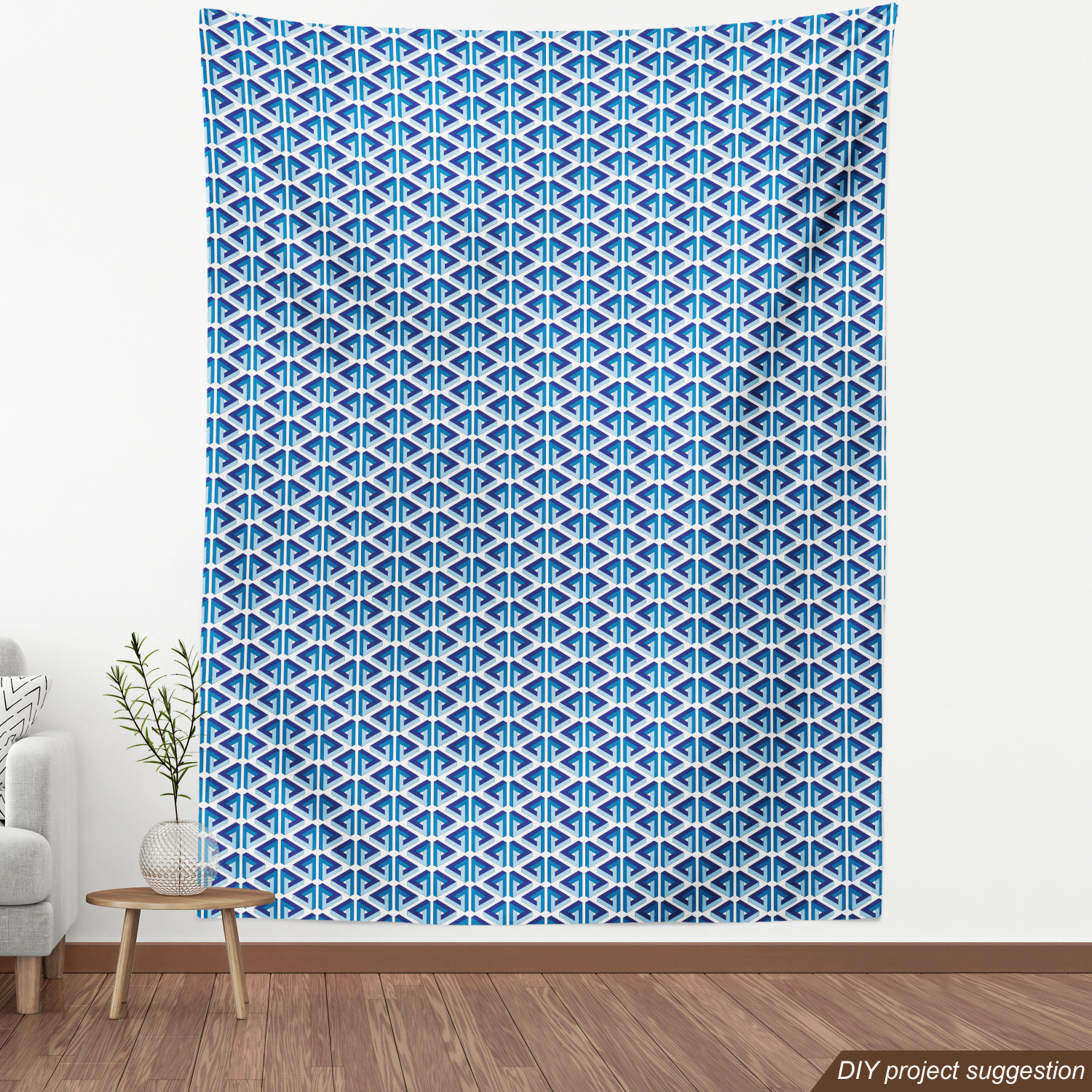 Tight Woven Fabric by the Yard Decor Upholstery Home Accents by Ambesonne - Picture 112 of 164