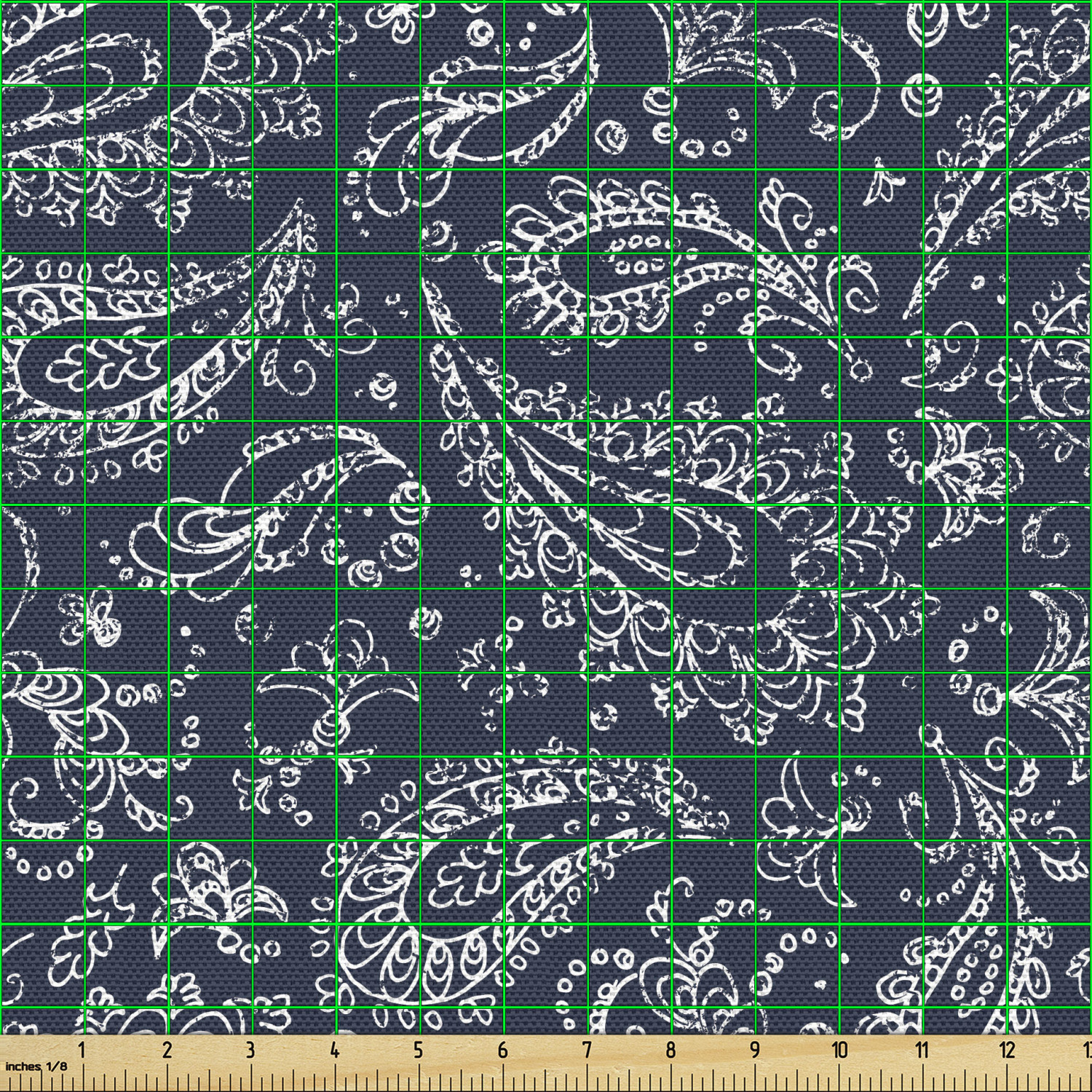 Ambesonne Fabric by the Yard Upholstery Home Accents Homespun Projects - Picture 18 of 20