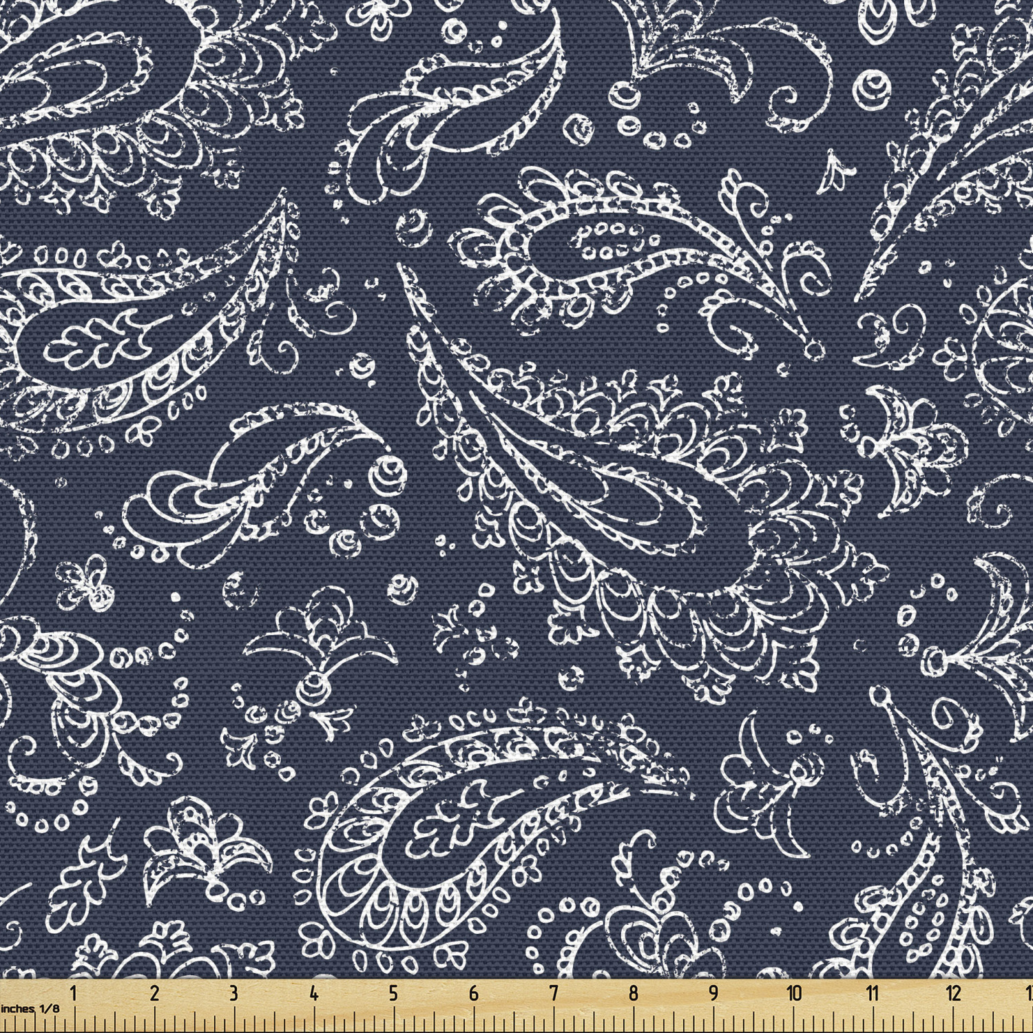 Ambesonne Fabric by the Yard Upholstery Home Accents Homespun Projects - Picture 17 of 20