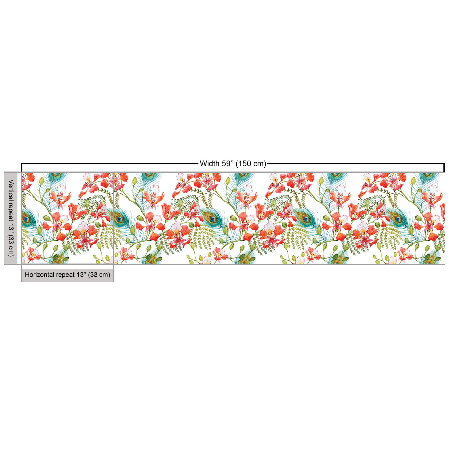 Ambesonne Spring Fabric by the Yard Decorative Upholstery Home Accents - Picture 91 of 164