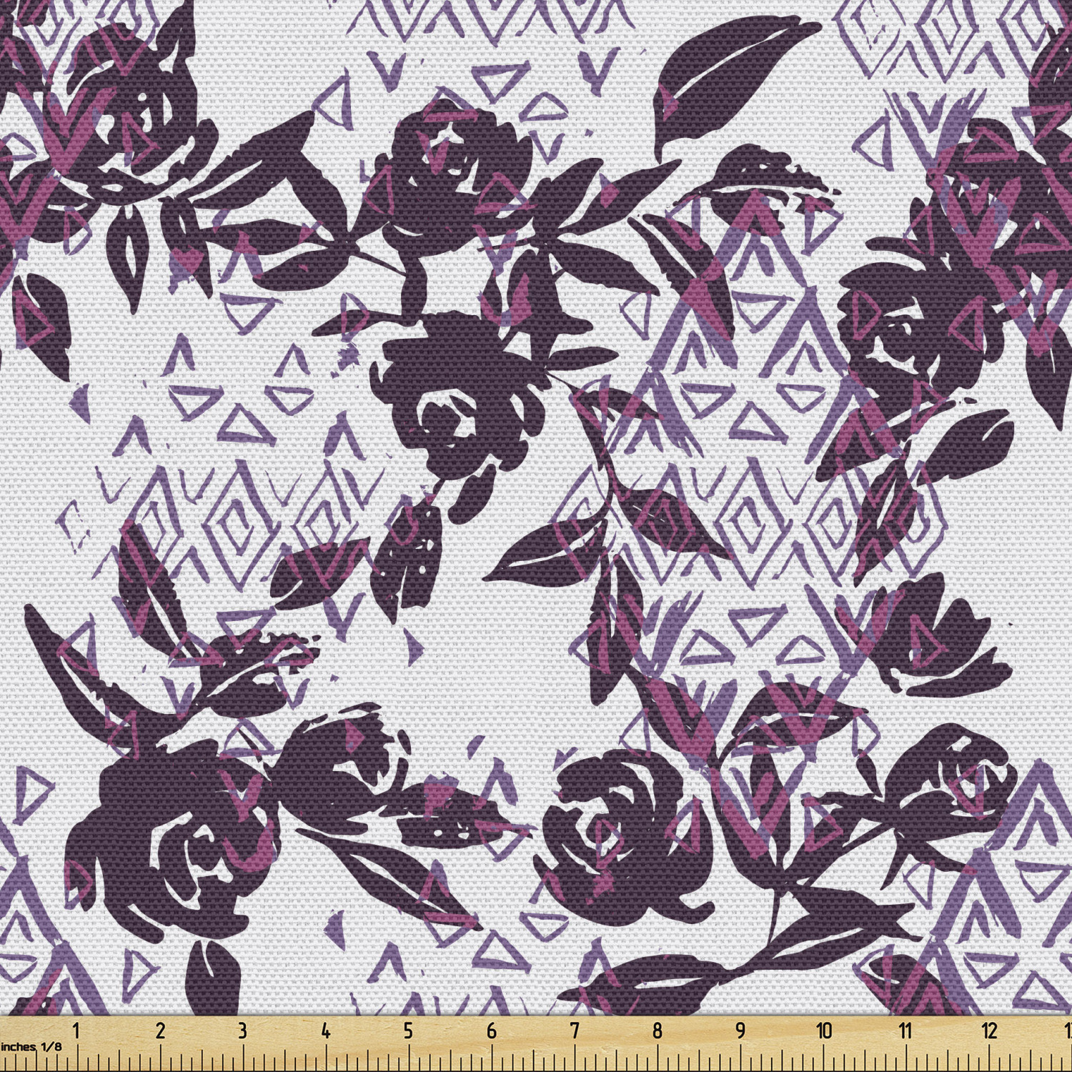 Ambesonne Rose Fabric by the Yard Decorative Upholstery Home Accents - Picture 157 of 164