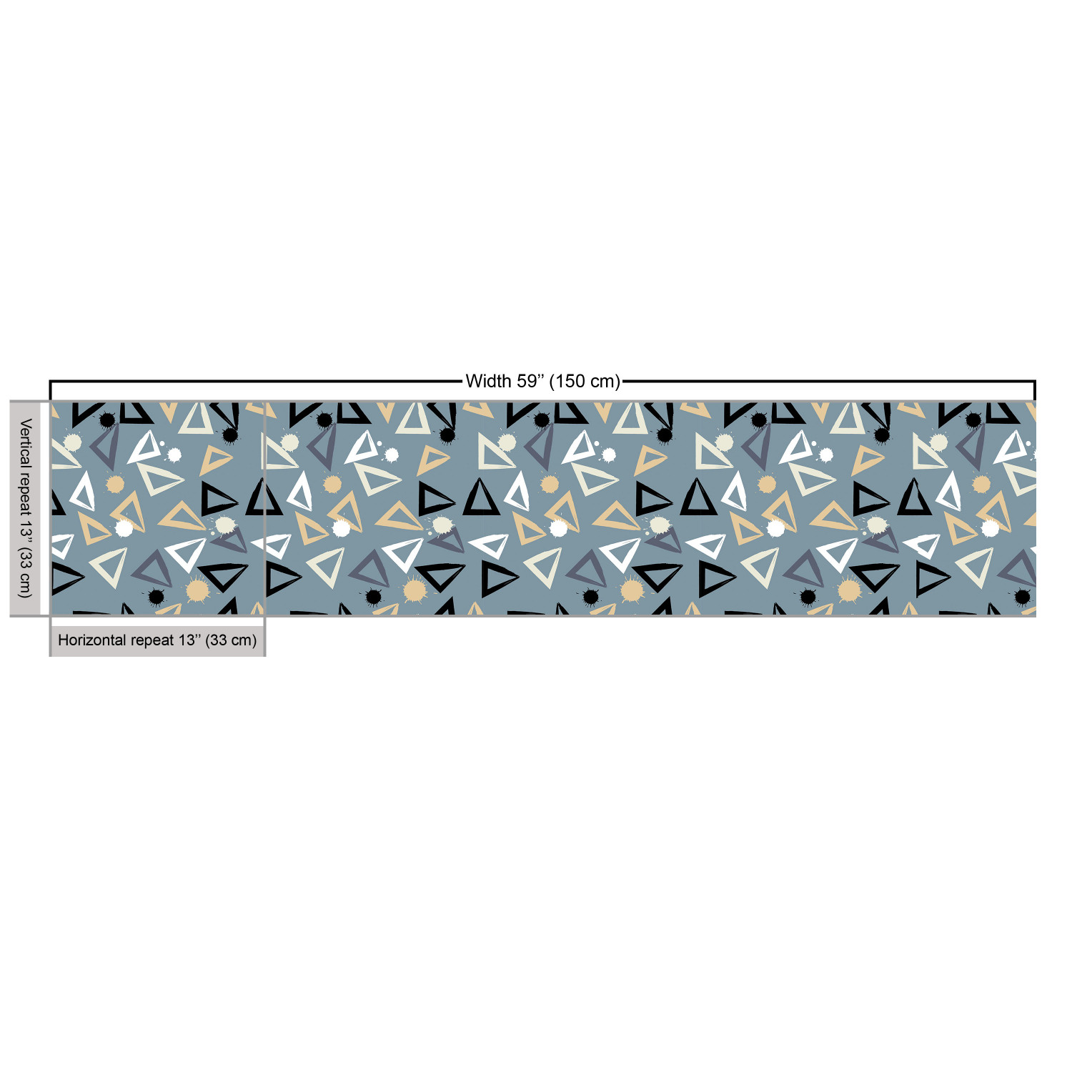 Ambesonne Grunge Fabric by the Yard Decorative Upholstery Home Accents - Picture 147 of 164