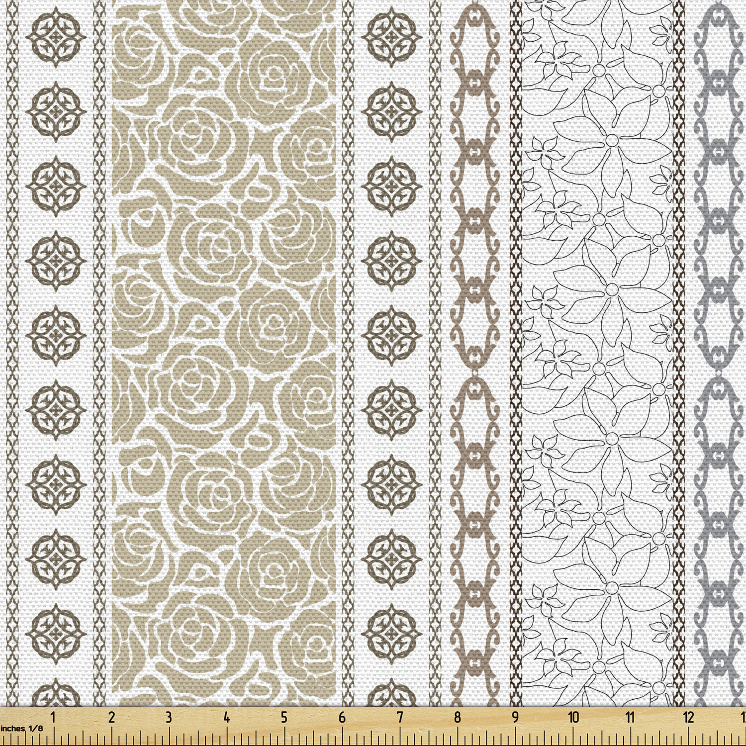 Ambesonne Rose Fabric by the Yard Decorative Upholstery Home Accents - Picture 149 of 164