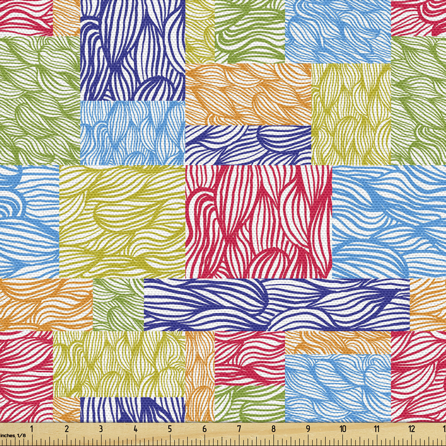Ambesonne Spring Fabric by the Yard Decorative Upholstery Home Accents - Picture 41 of 164