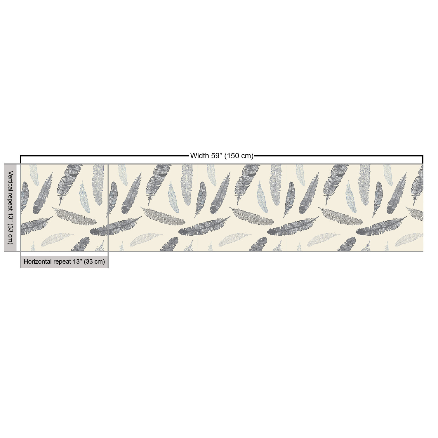Ambesonne Feather Fabric by the Yard Decorative Upholstery Home Accents - Picture 39 of 160