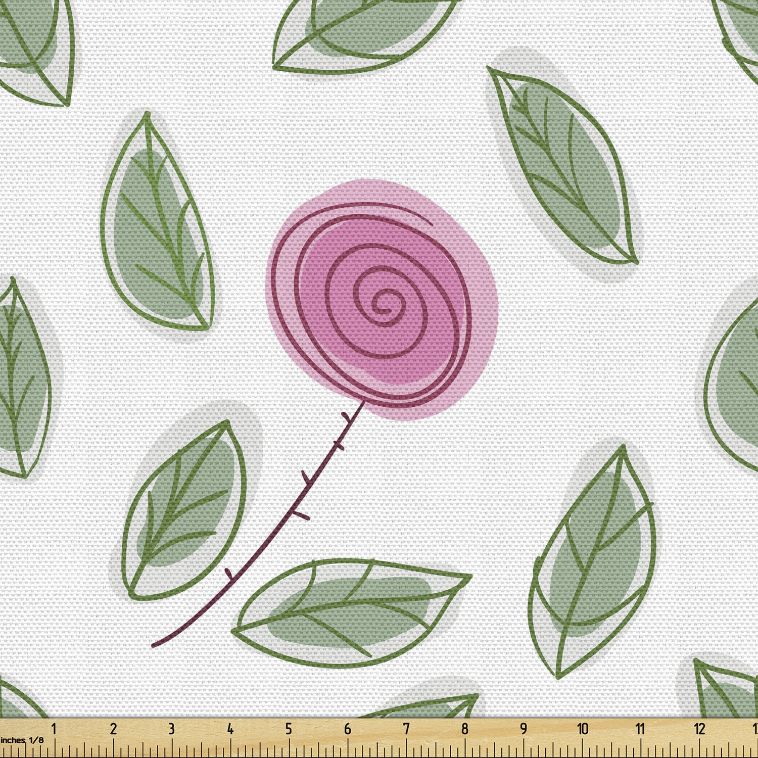 Ambesonne Rose Fabric by the Yard Decorative Upholstery Home Accents - Picture 53 of 164