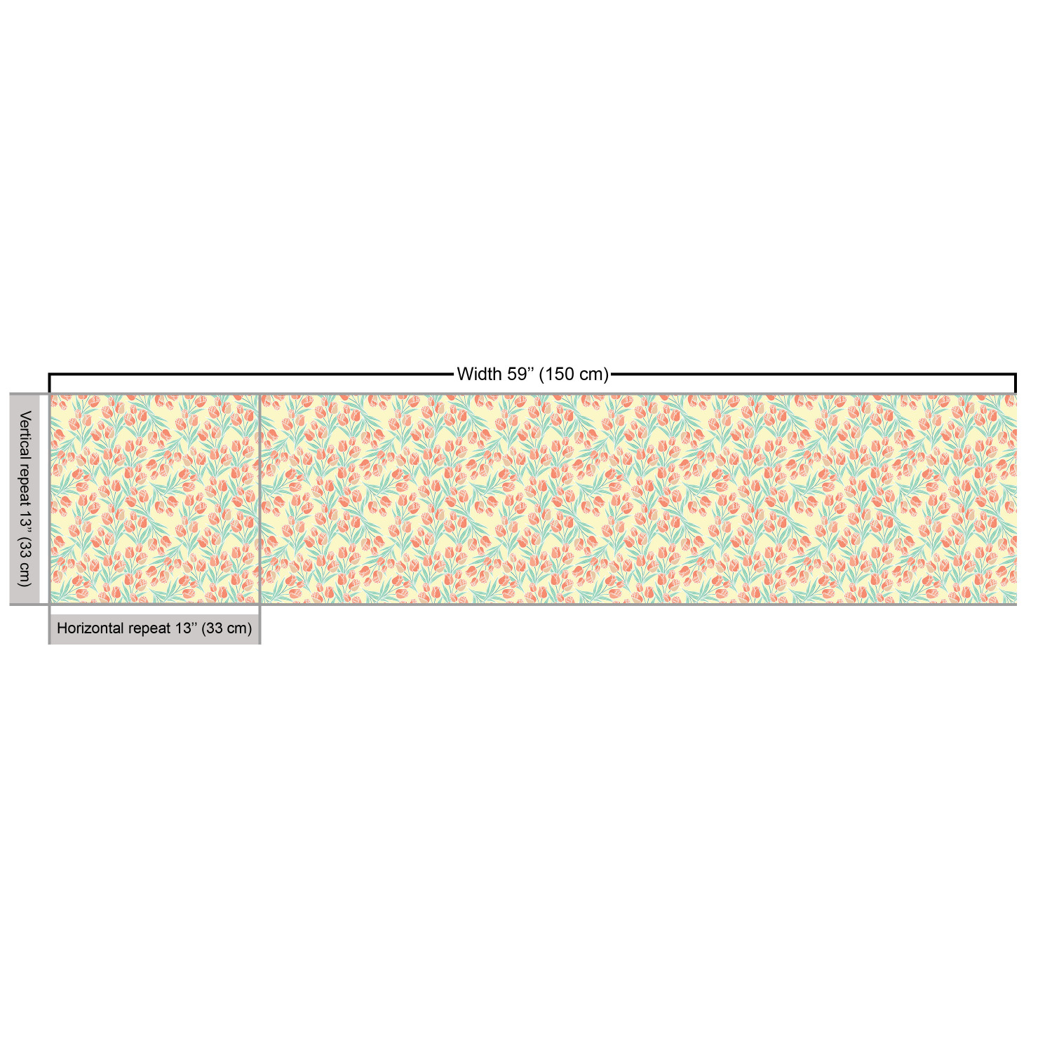 Ambesonne Spring Fabric by the Yard Decorative Upholstery Home Accents - Picture 127 of 164