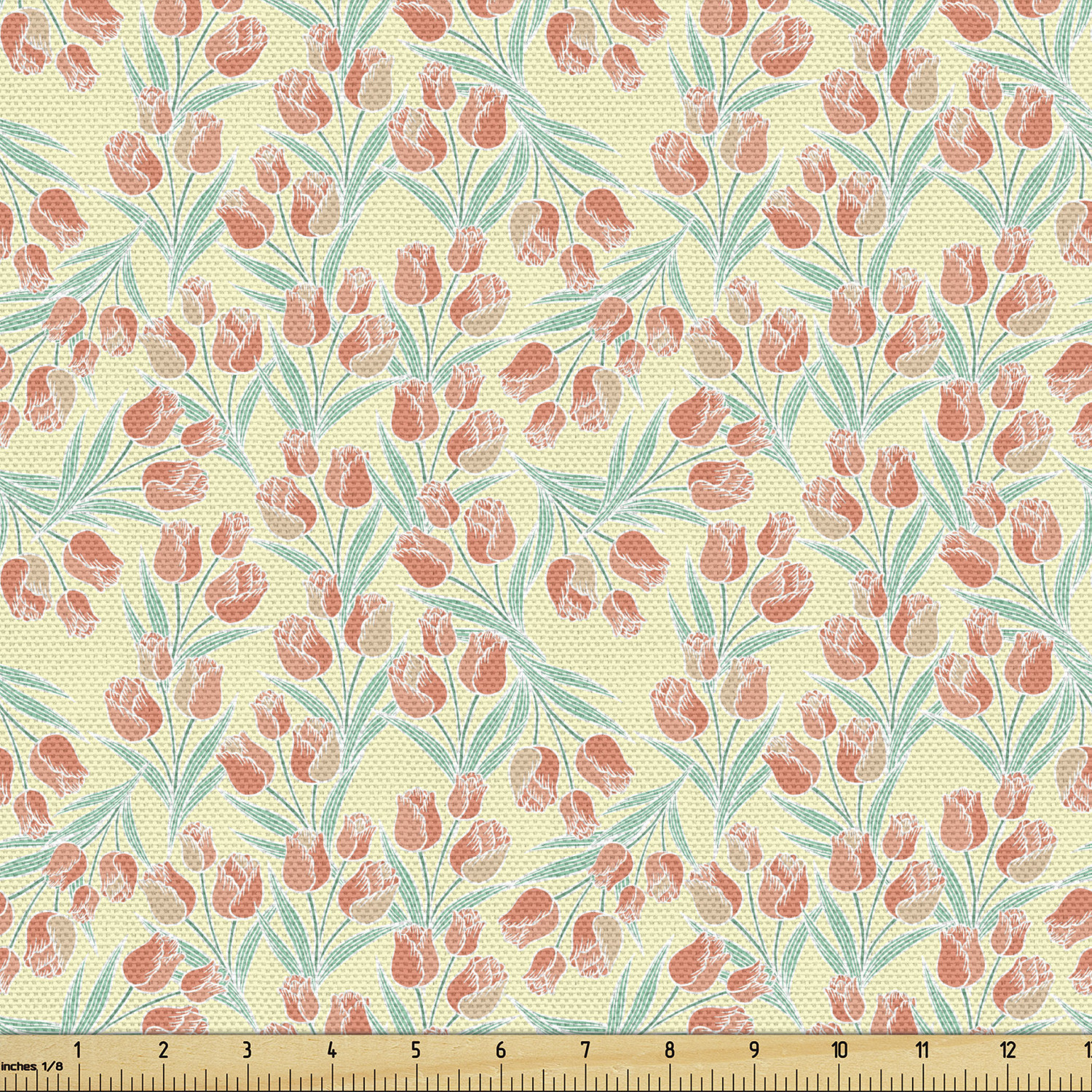 Ambesonne Spring Fabric by the Yard Decorative Upholstery Home Accents - Picture 125 of 164
