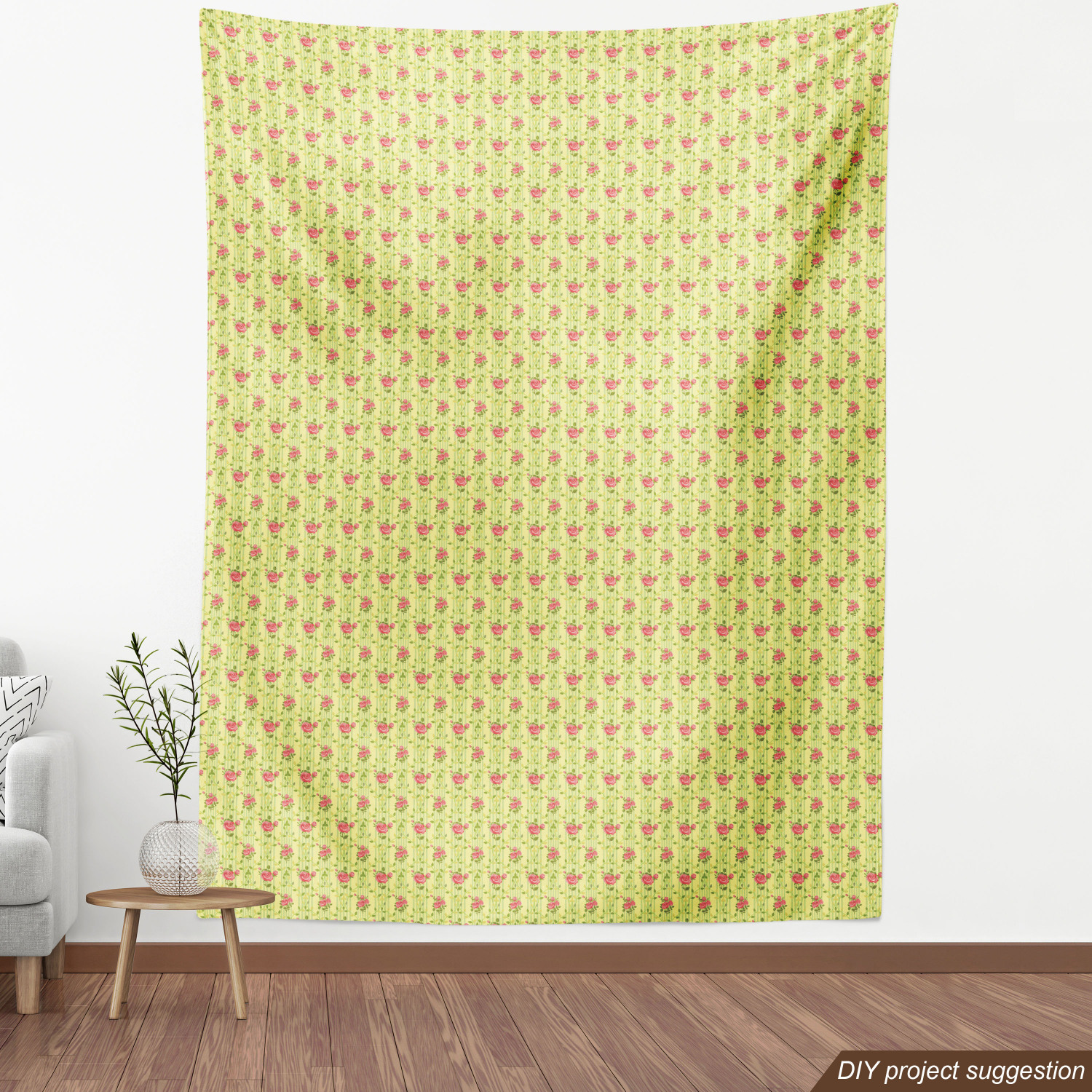 Ambesonne Spring Fabric by the Yard Decorative Upholstery Home Accents - Picture 80 of 164