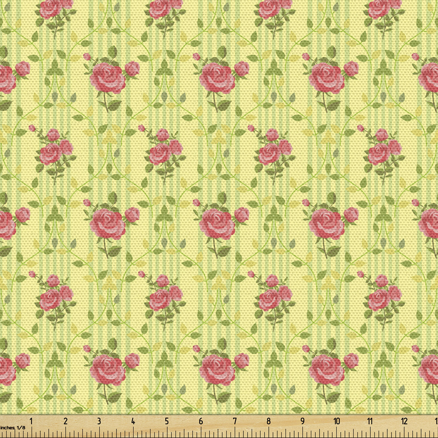 Ambesonne Spring Fabric by the Yard Decorative Upholstery Home Accents - Picture 77 of 164