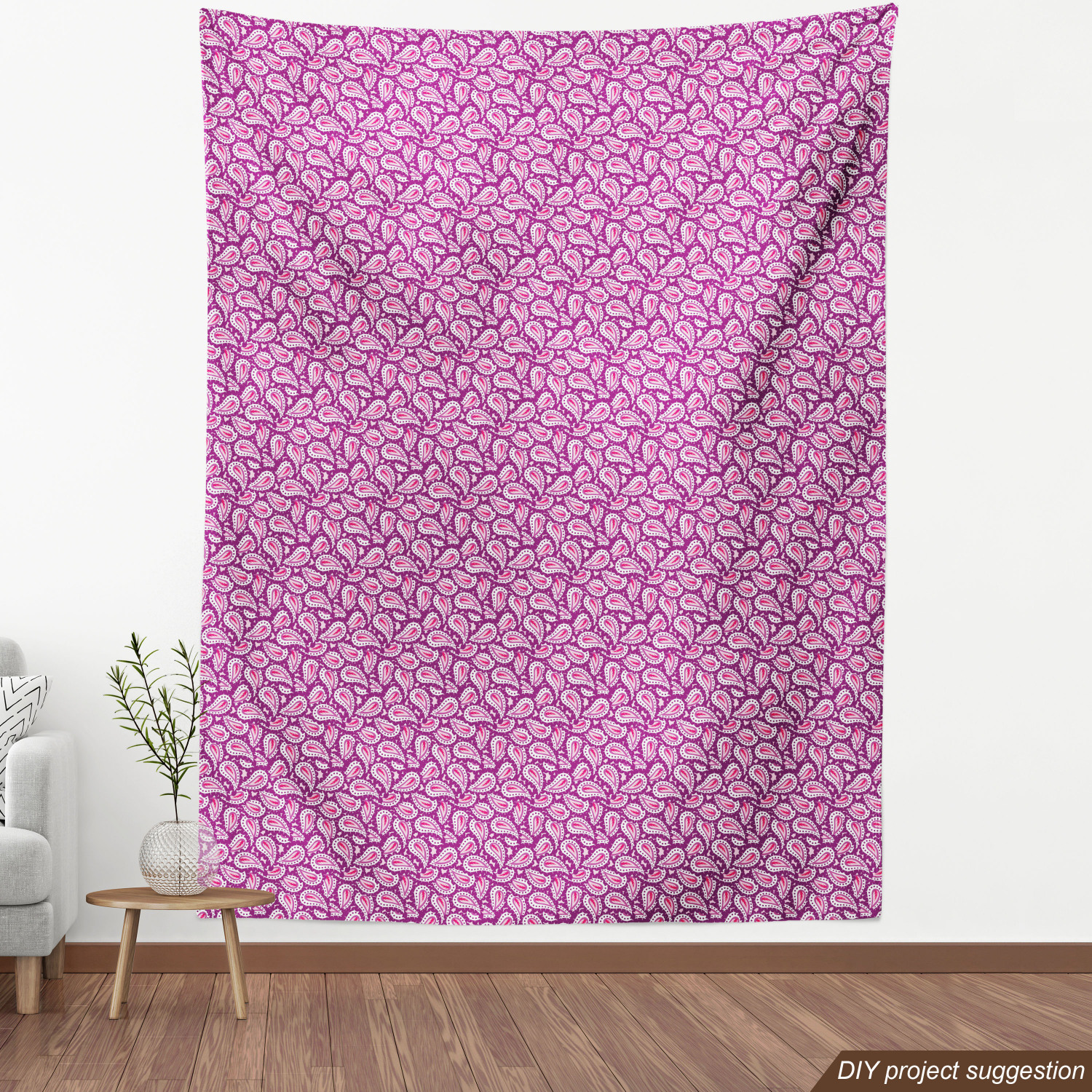 Soft Polyester Fabric by the Yard Decorative Upholstery Home Accents Ambesonne - Picture 84 of 164