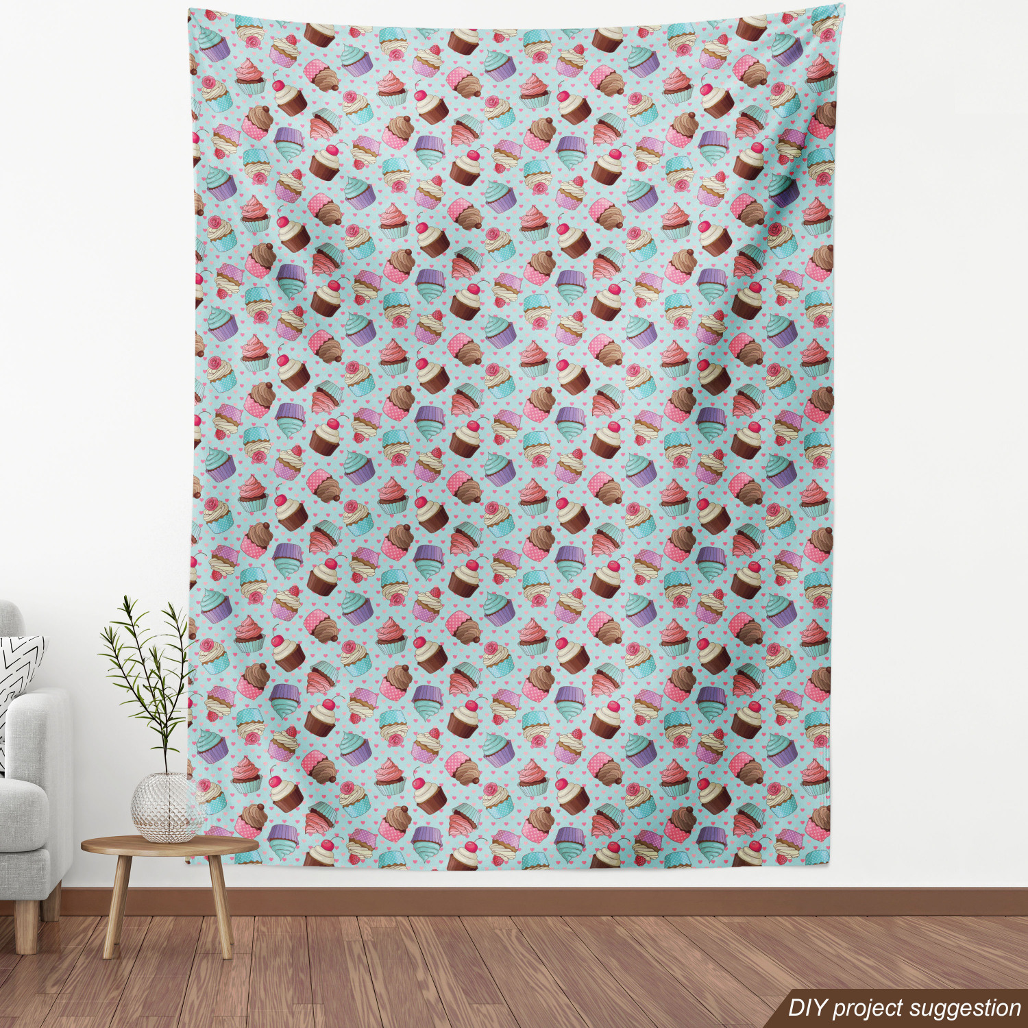 Soft Polyester Fabric by the Yard Decorative Upholstery Home Accents Ambesonne - Picture 72 of 164