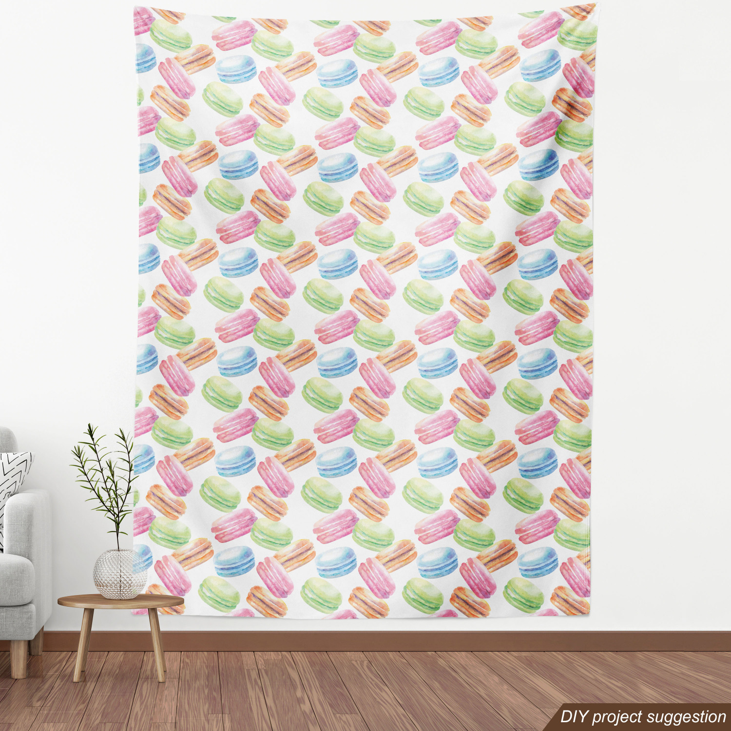 Soft Polyester Fabric by the Yard Decorative Upholstery Home Accents Ambesonne - Picture 56 of 164