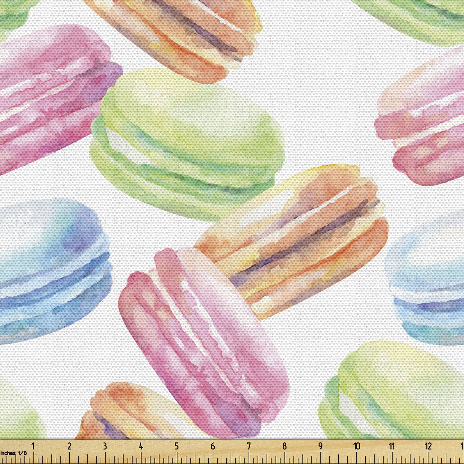 Soft Polyester Fabric by the Yard Decorative Upholstery Home Accents Ambesonne - Picture 53 of 164