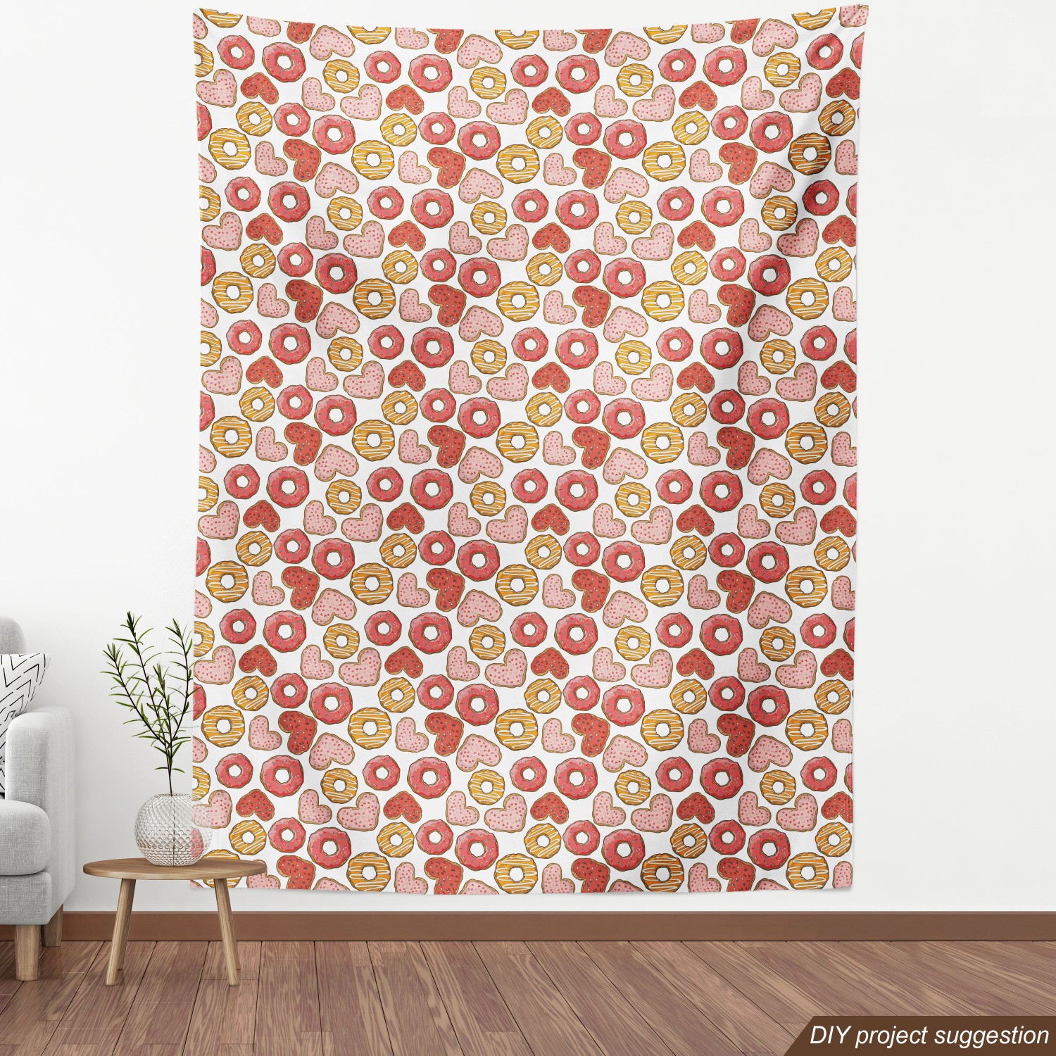 Soft Polyester Fabric by the Yard Decorative Upholstery Home Accents Ambesonne - Picture 48 of 164