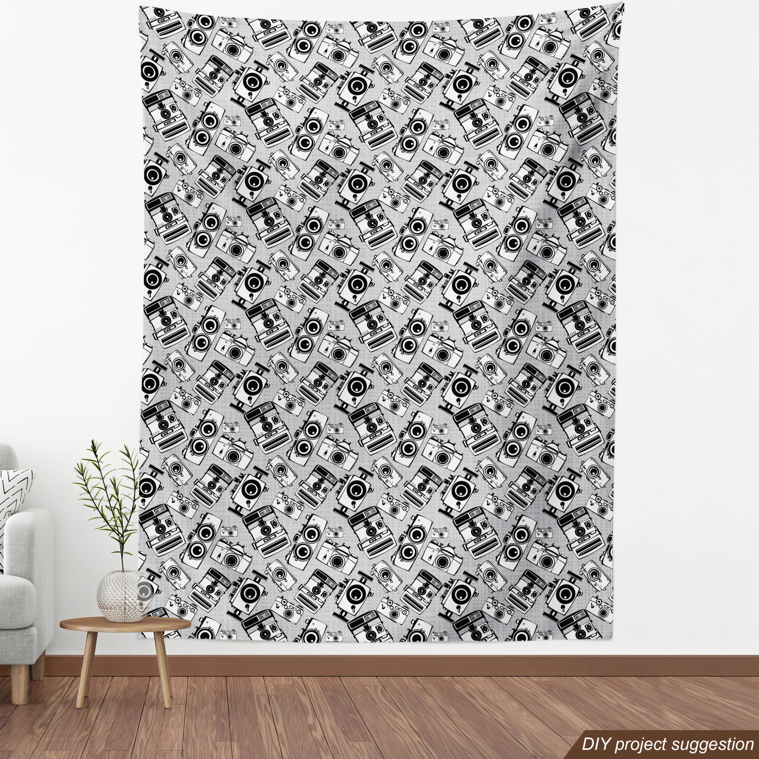 Soft Polyester Fabric by the Yard Decorative Upholstery Home Accents Ambesonne - Picture 148 of 164