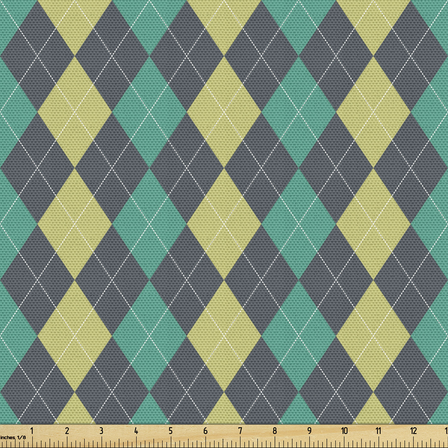 Soft Polyester Fabric by the Yard Decorative Upholstery Home Accents Ambesonne - Picture 137 of 164