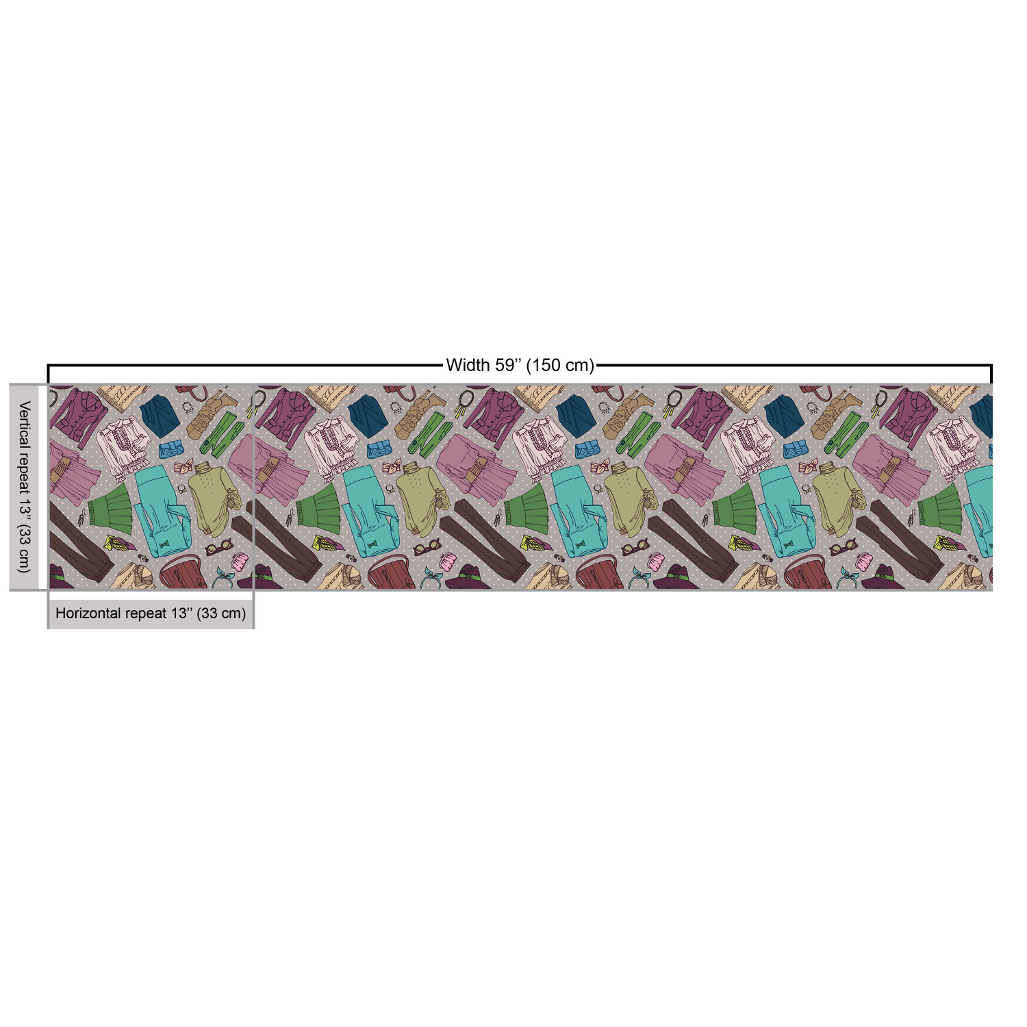 Soft Polyester Fabric by the Yard Decorative Upholstery Home Accents Ambesonne - Picture 159 of 164