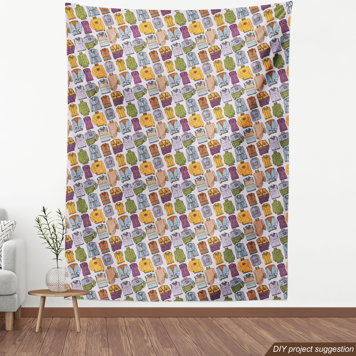 Soft Polyester Fabric by the Yard Decorative Upholstery Home Accents Ambesonne - Picture 164 of 164