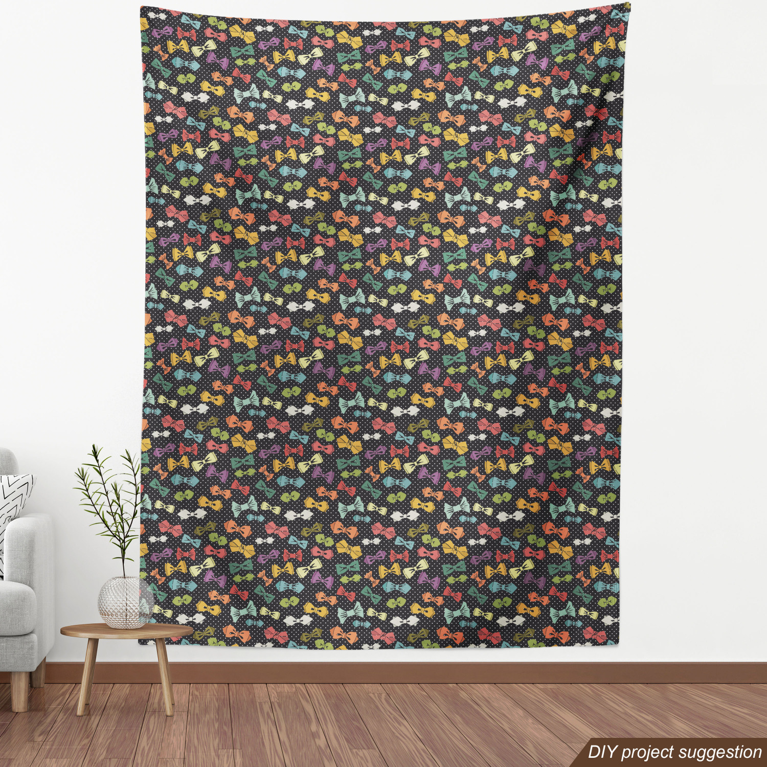 Soft Polyester Fabric by the Yard Decorative Upholstery Home Accents Ambesonne - Picture 144 of 164