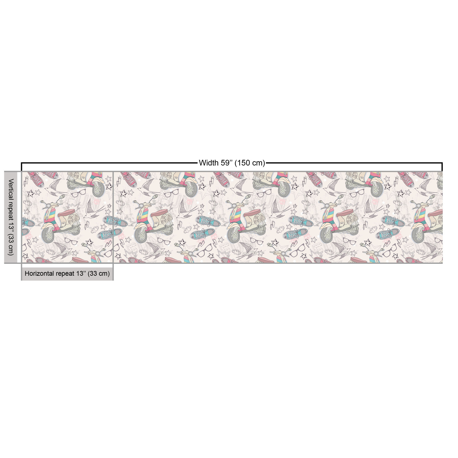 Soft Polyester Fabric by the Yard Decorative Upholstery Home Accents Ambesonne - Picture 67 of 164
