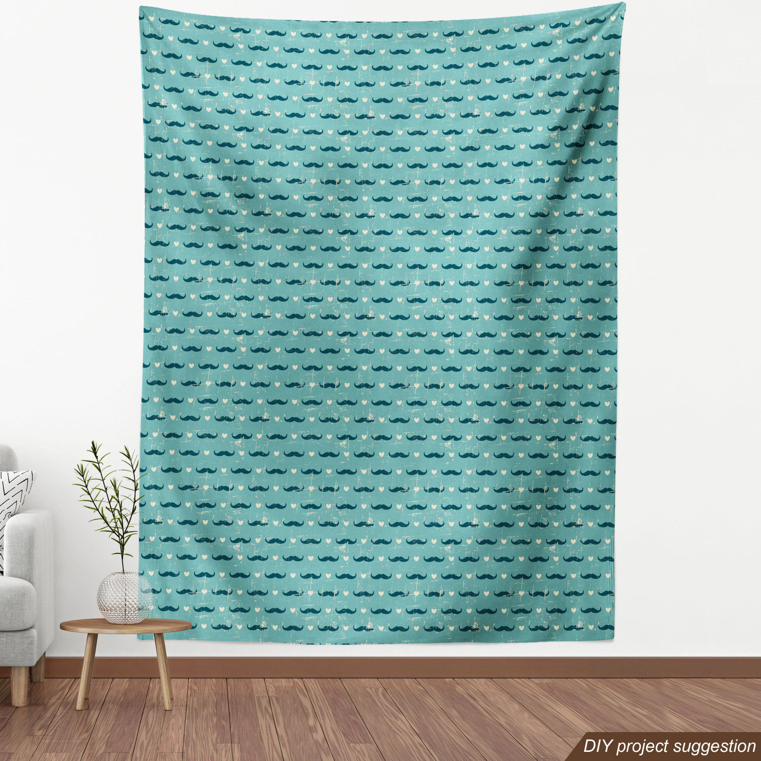 Soft Polyester Fabric by the Yard Decorative Upholstery Home Accents Ambesonne - Picture 88 of 164
