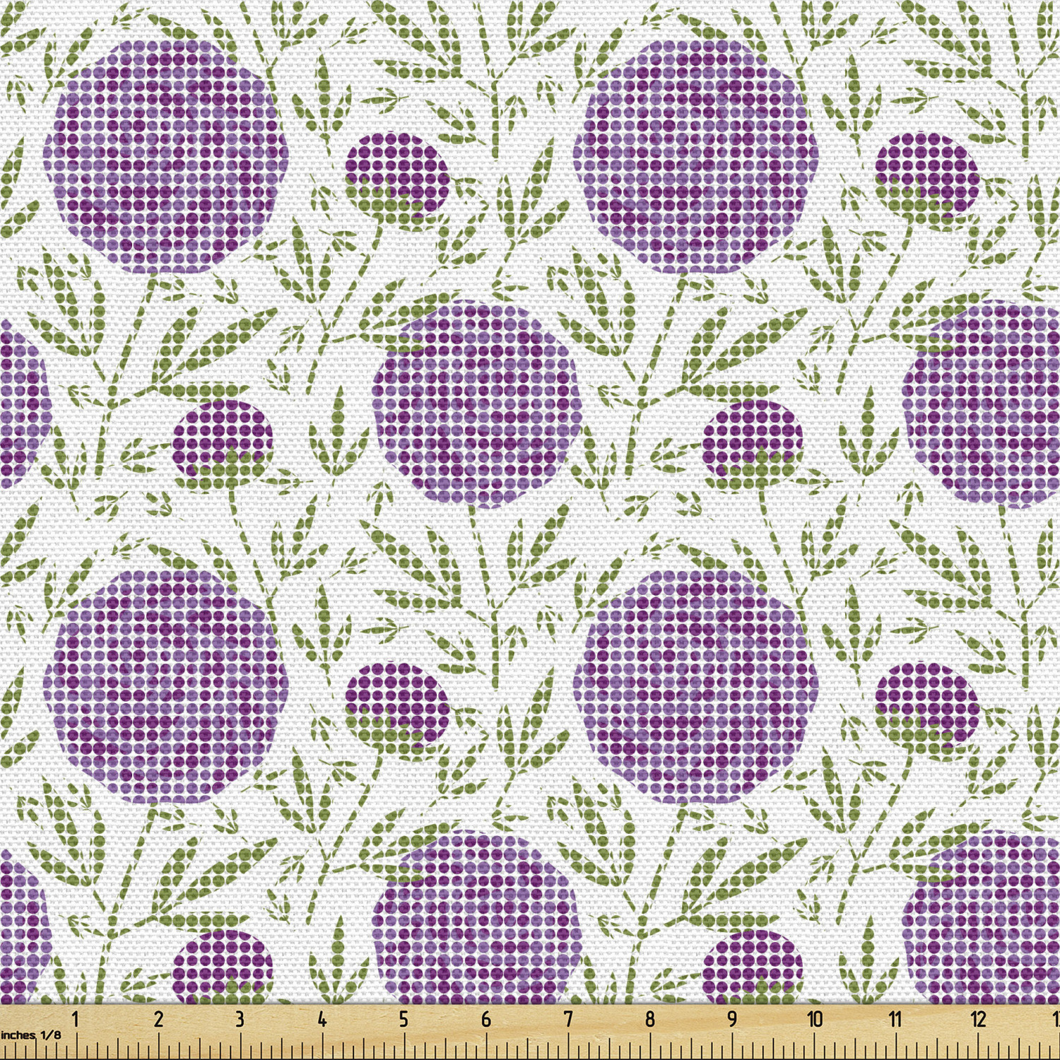 Soft Polyester Fabric by the Yard Decorative Upholstery Home Accents Ambesonne - Picture 49 of 164